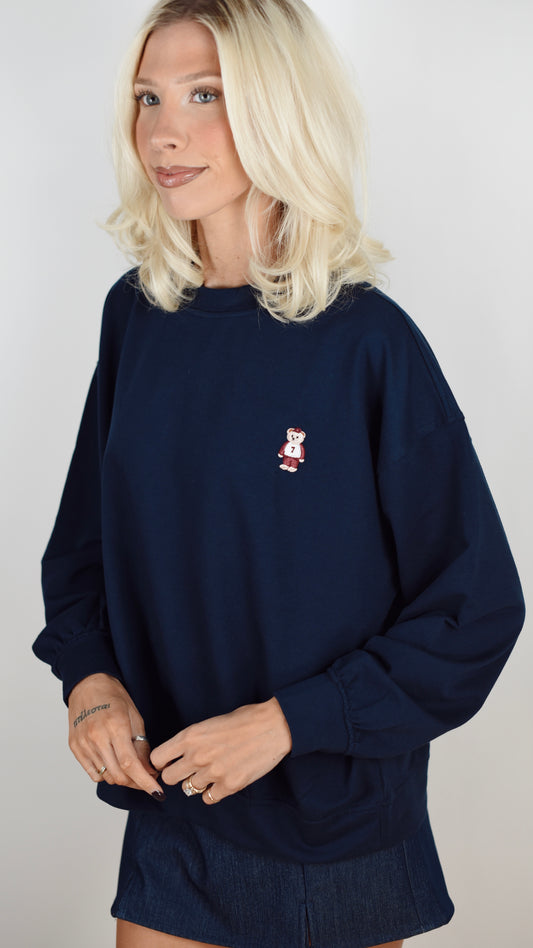 Lena Blue Sweatshirt