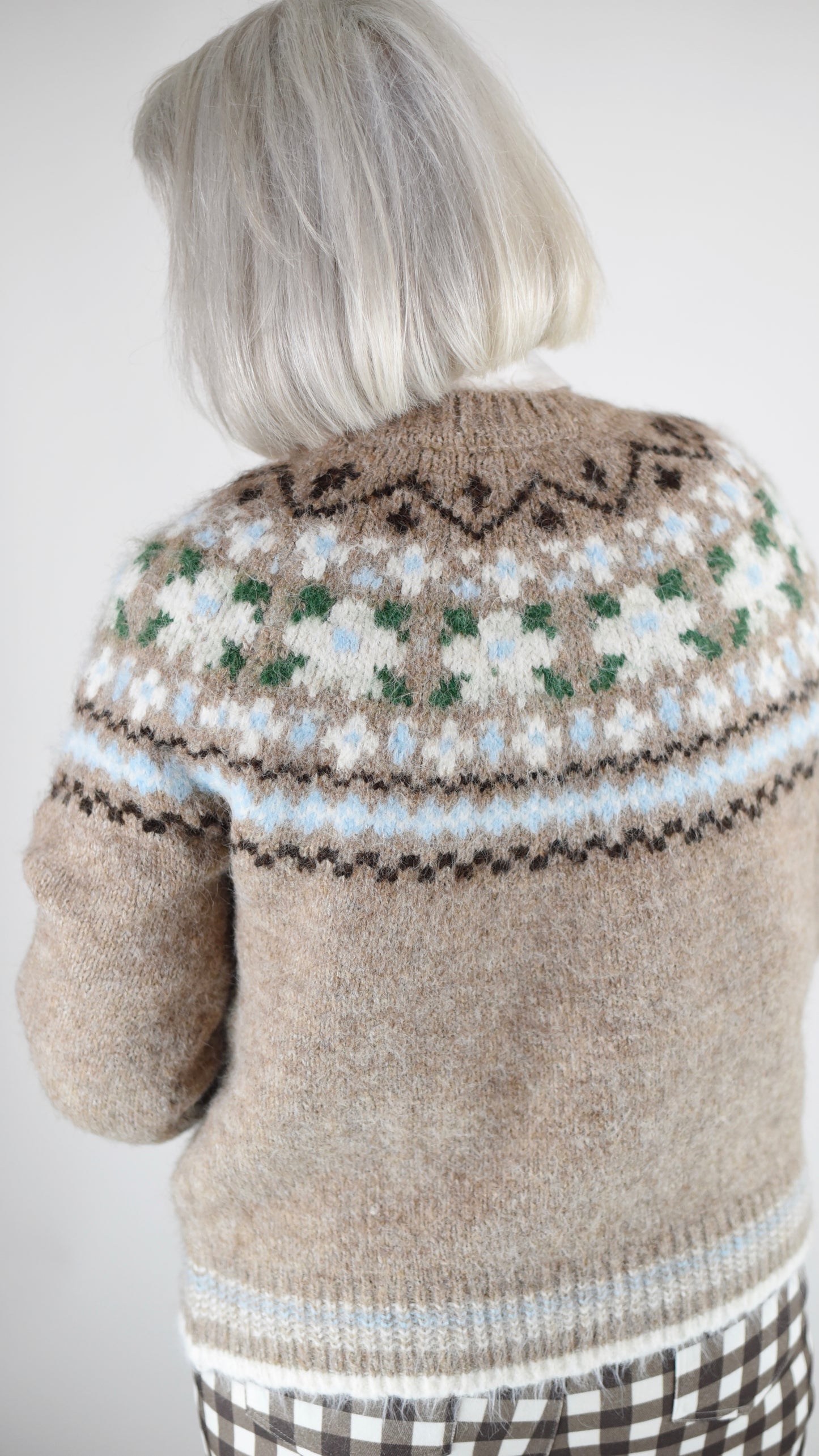 Cornelia Fairisle Knit Sweater