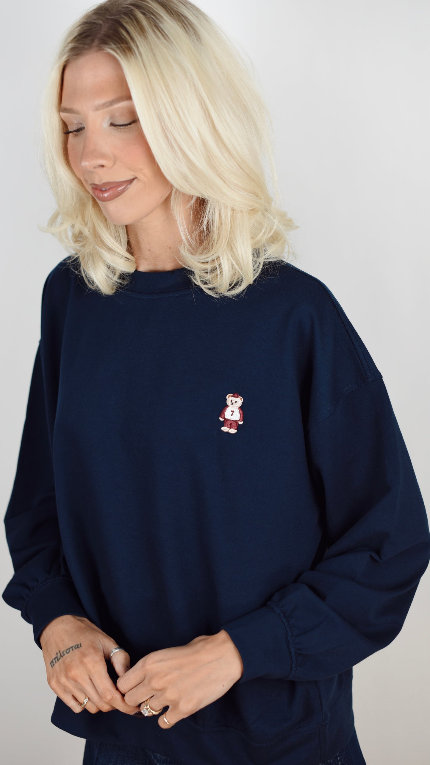 Lena Blue Sweatshirt