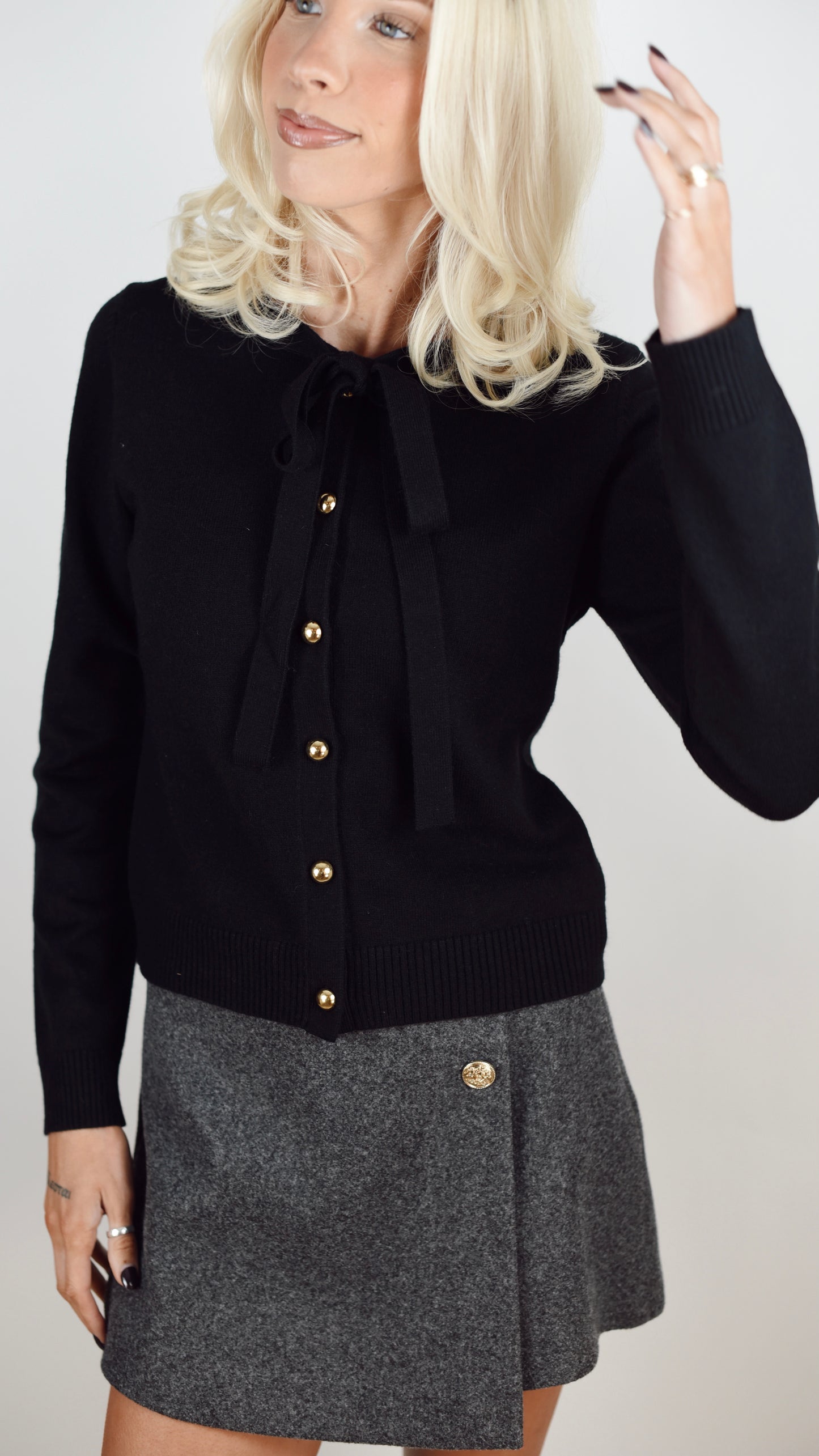 Janet Bow Sweater