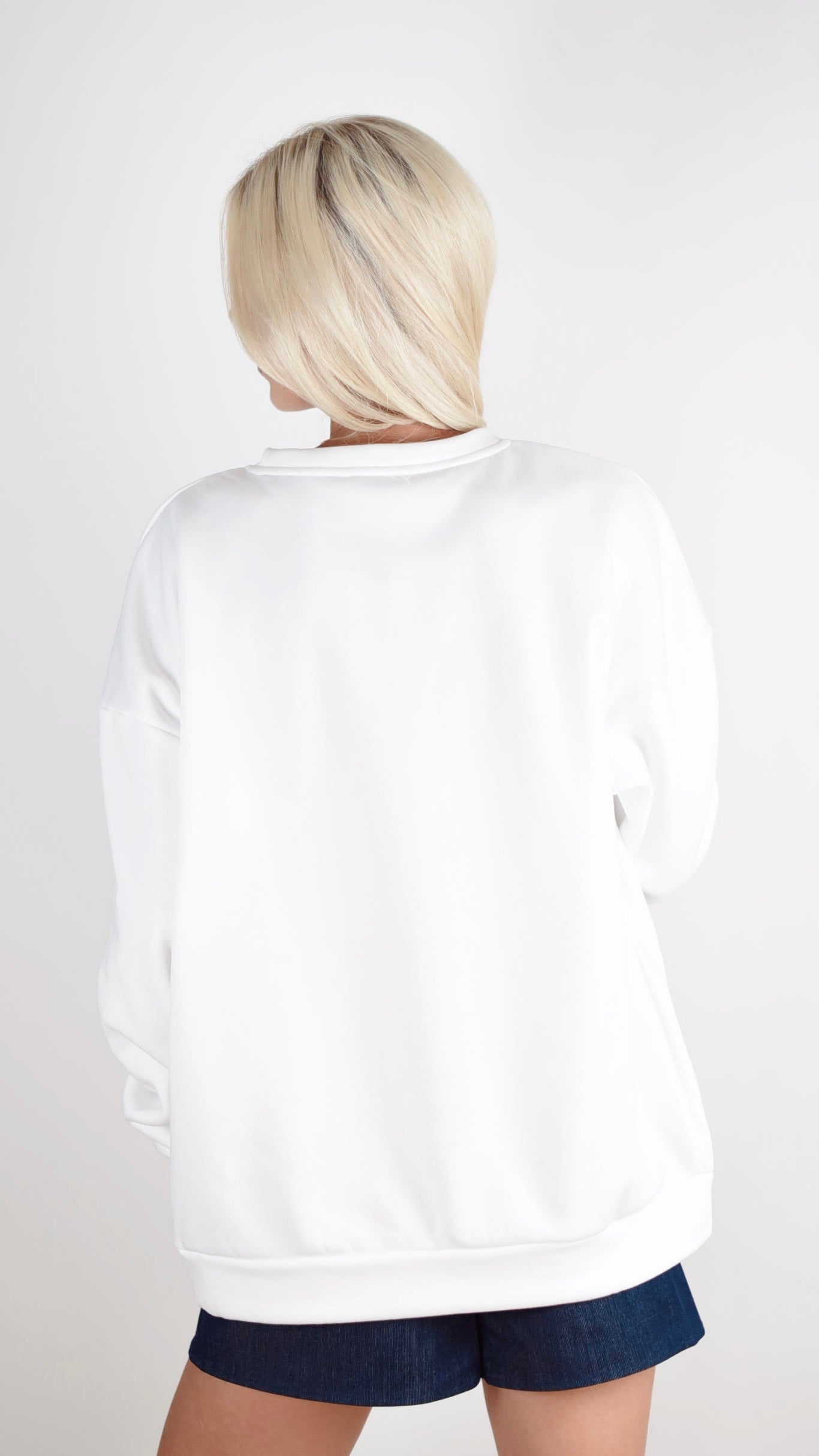 Football Bow Sweatshirt