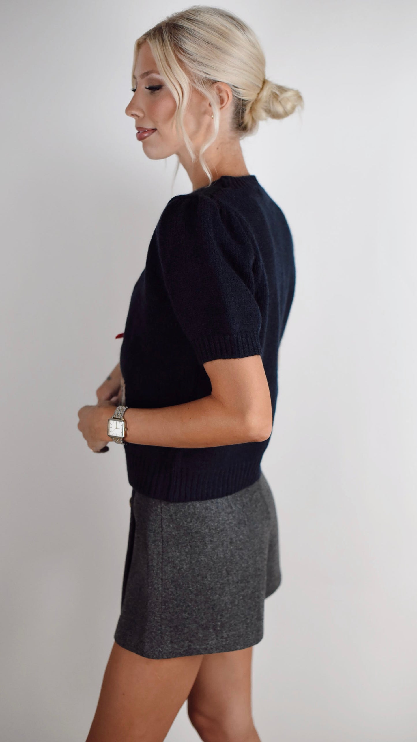Teddy Bow Sweater