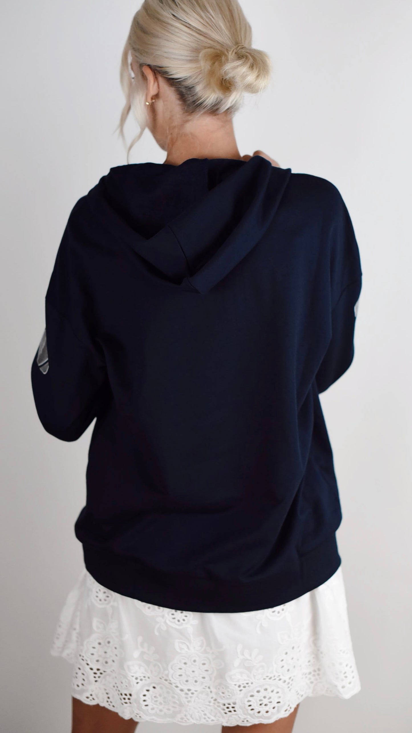 Bridget Navy Hoodie