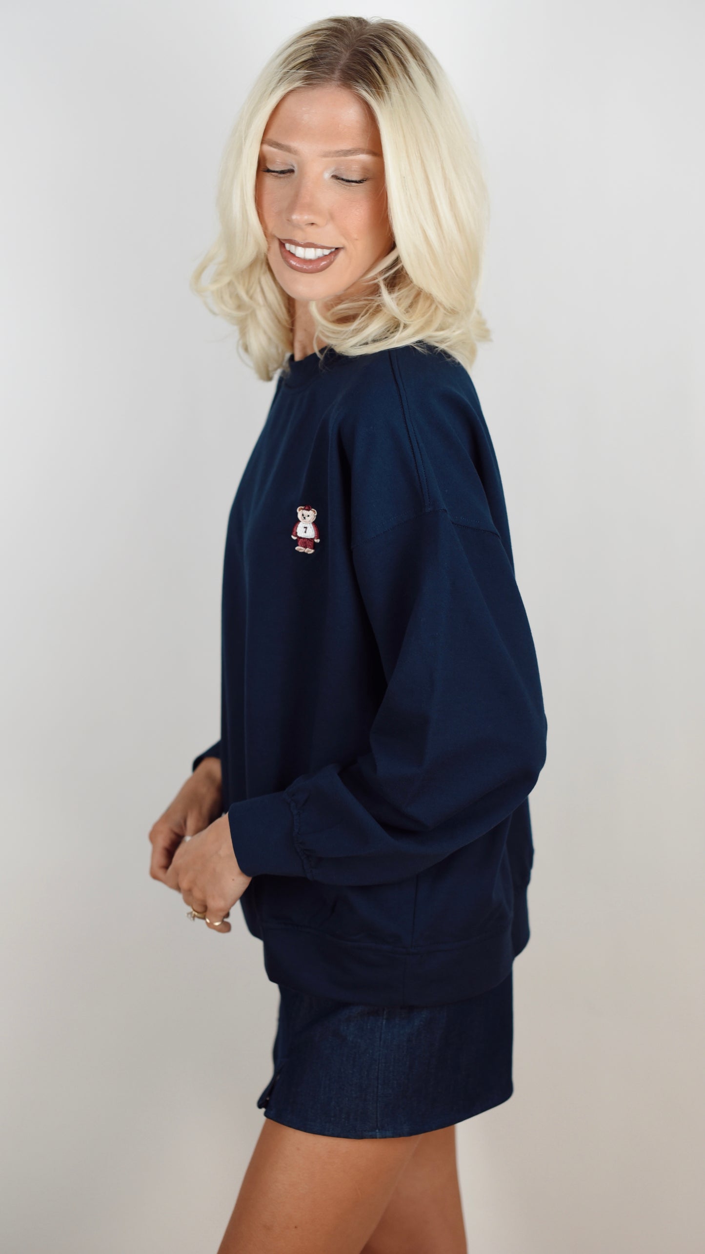 Lena Blue Sweatshirt