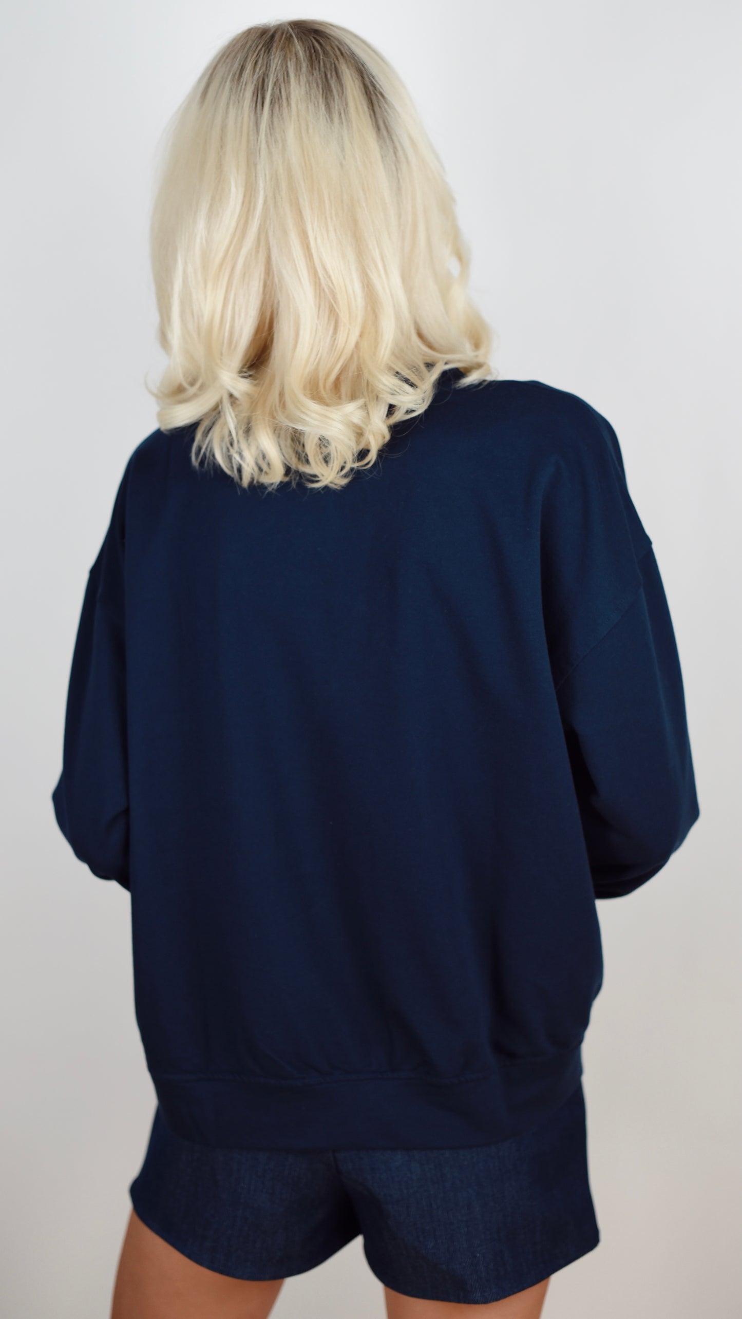 Lena Blue Sweatshirt