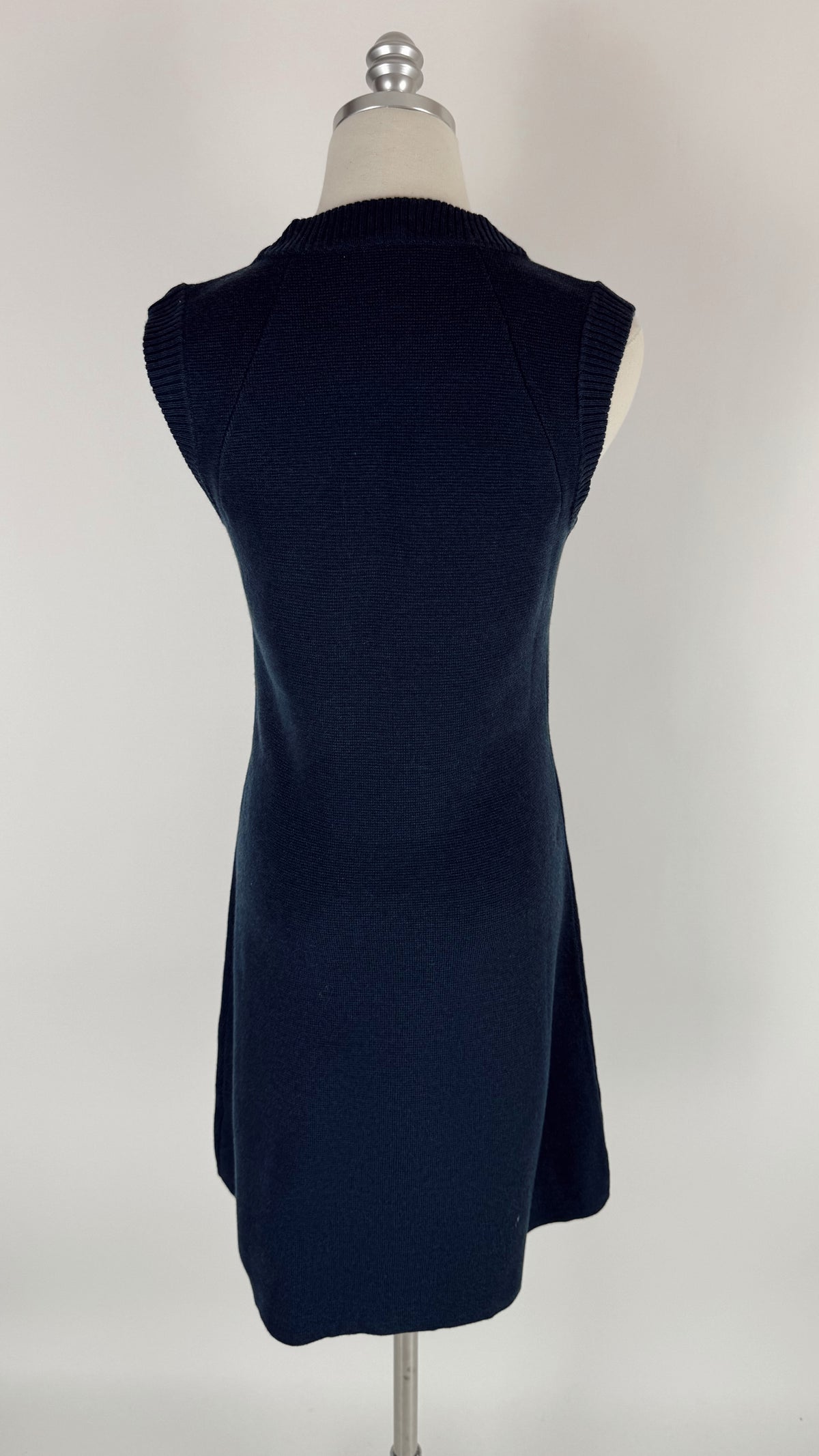 Kiley Navy Knitted Sweater Dress