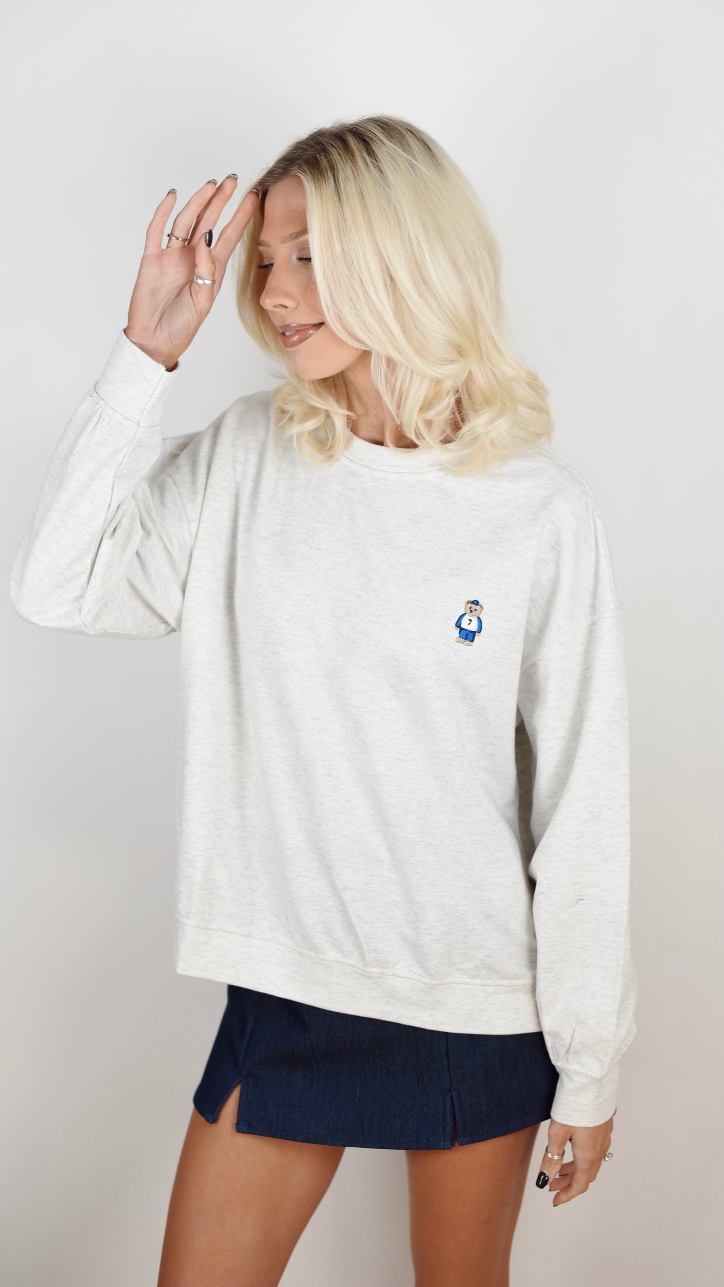 Lena Grey Sweatshirt