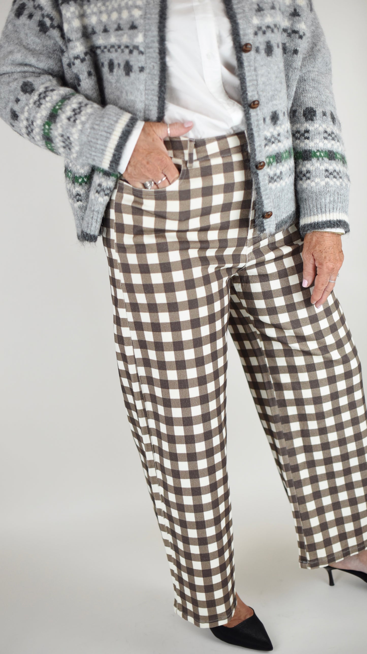 Victoria Fairisle Knit Cardigan