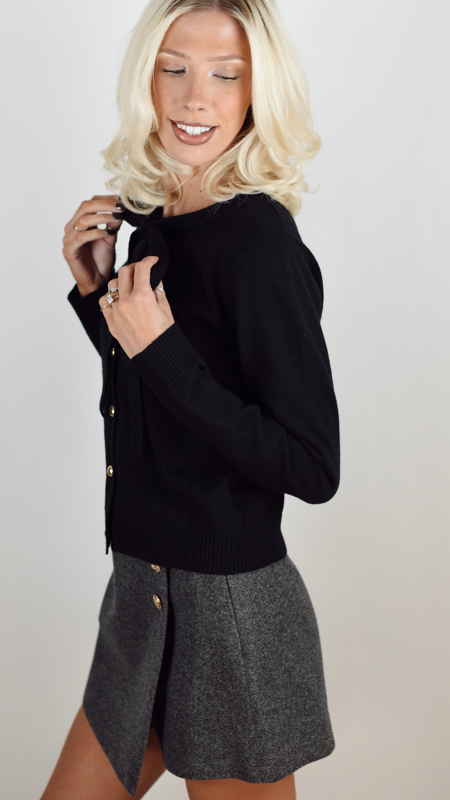 Janet Bow Sweater