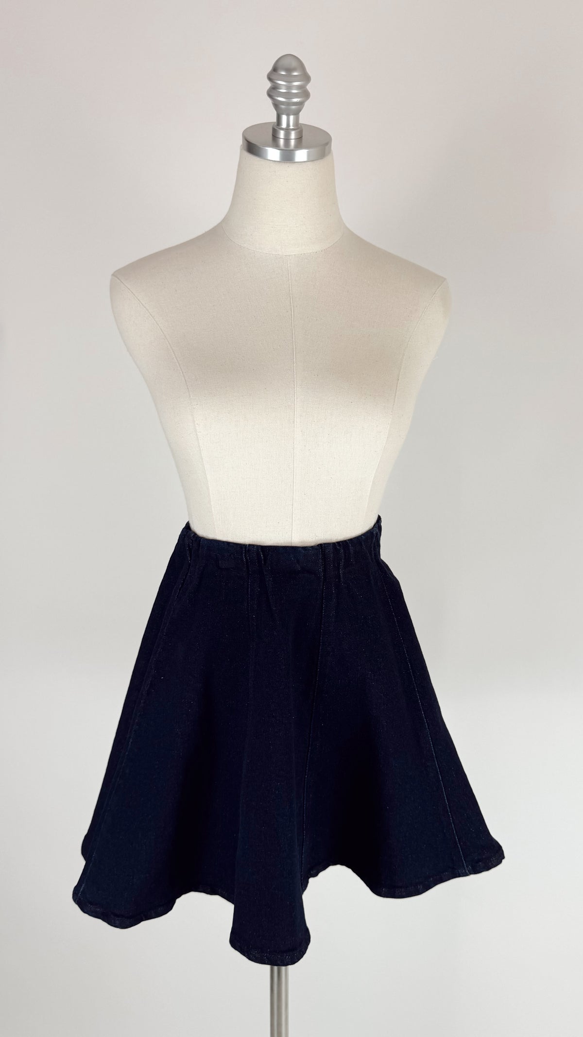Katrina Navy A Line Skirt