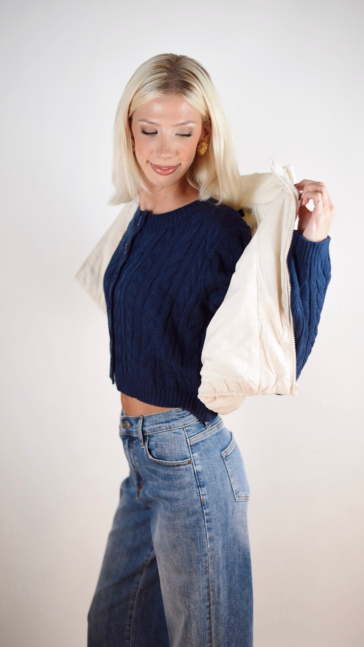 Alice Ivory Vest