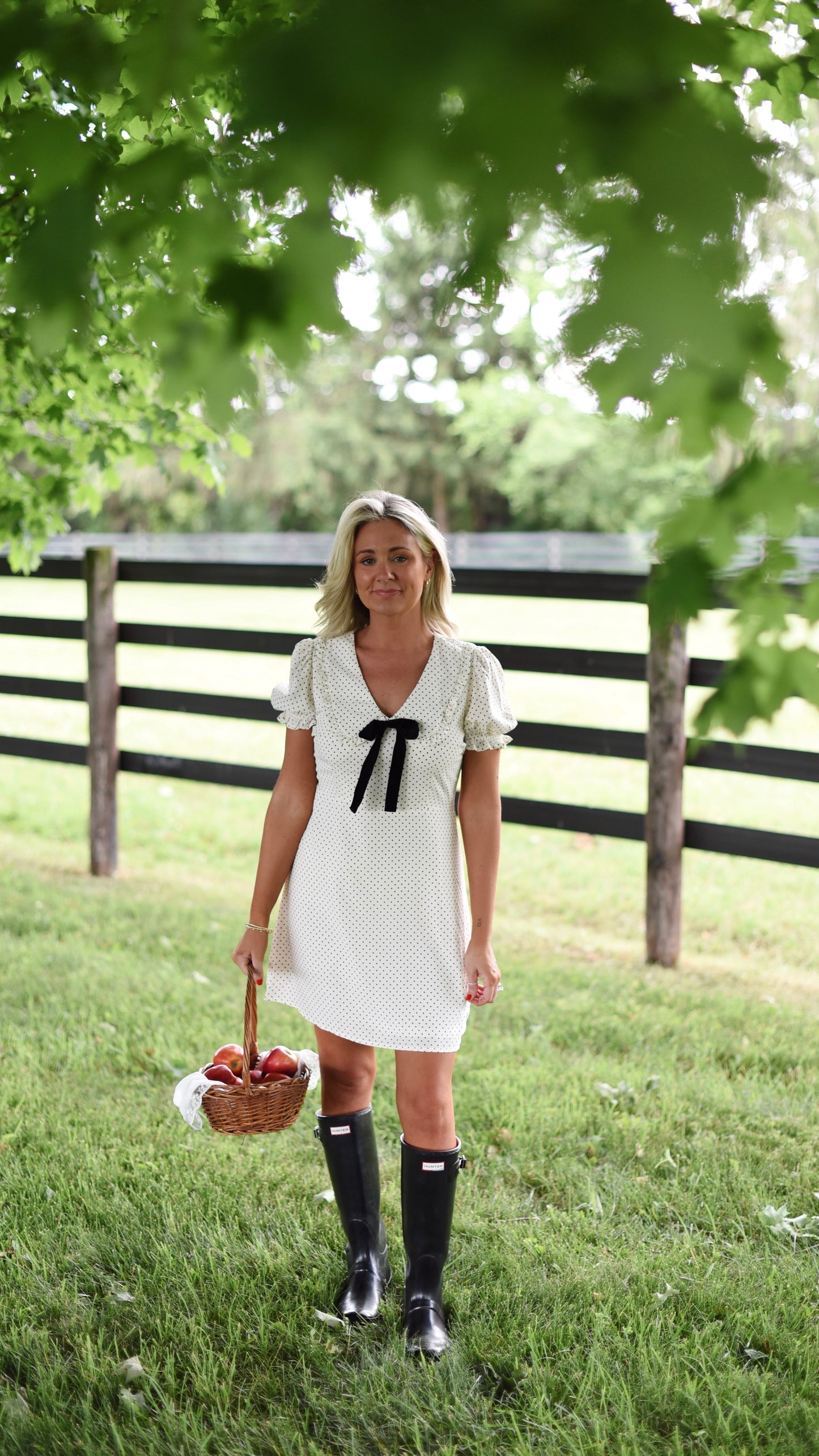 Alicia Polka Dot Dress