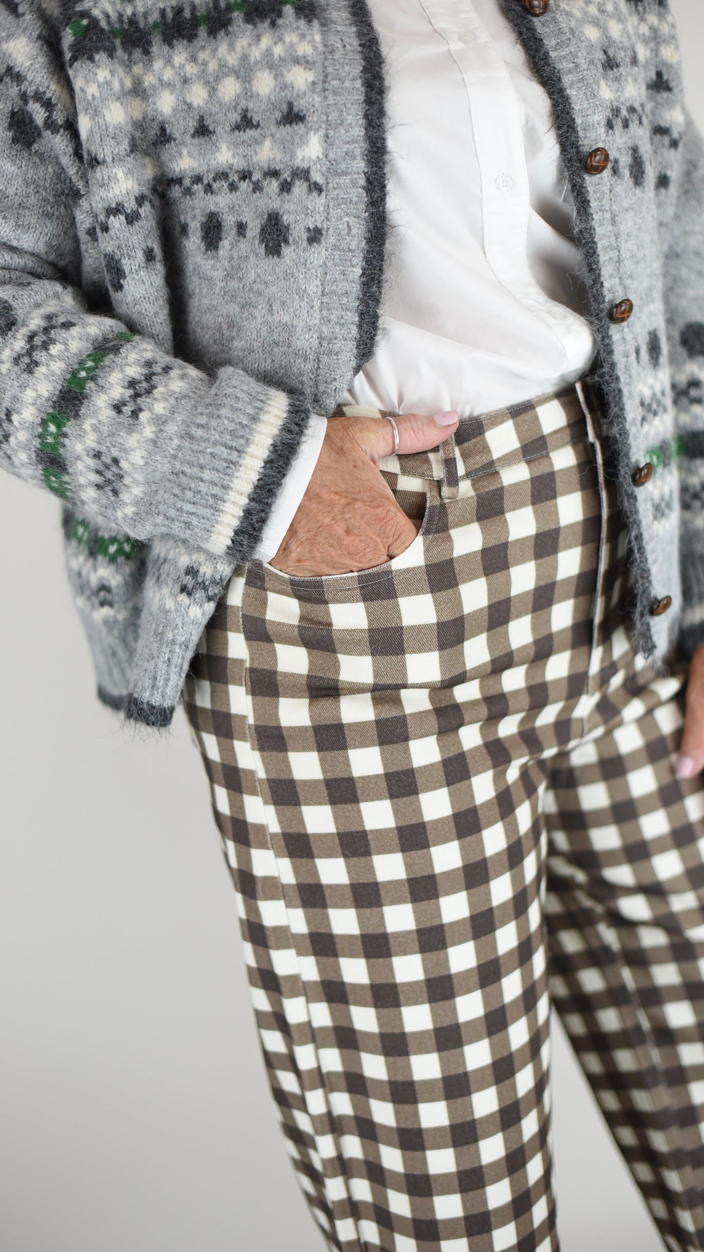 Victoria Fairisle Knit Cardigan