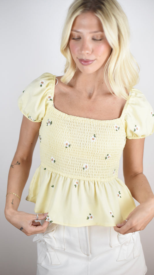 Maria Butter Top
