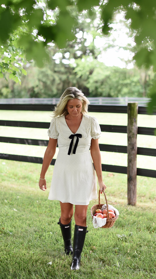 Alicia Polka Dot Dress