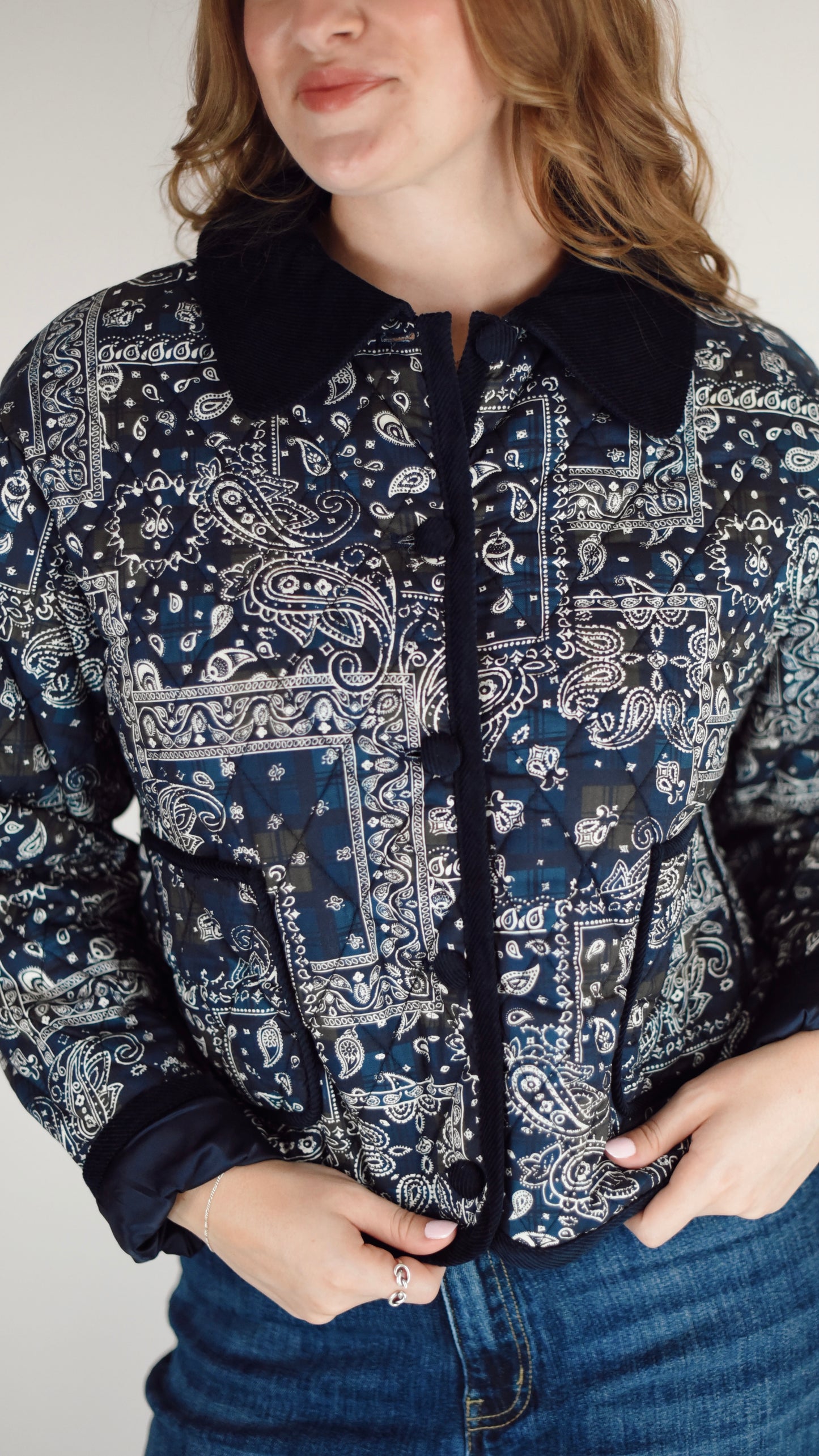 Eden Quilted Paisley Jacket