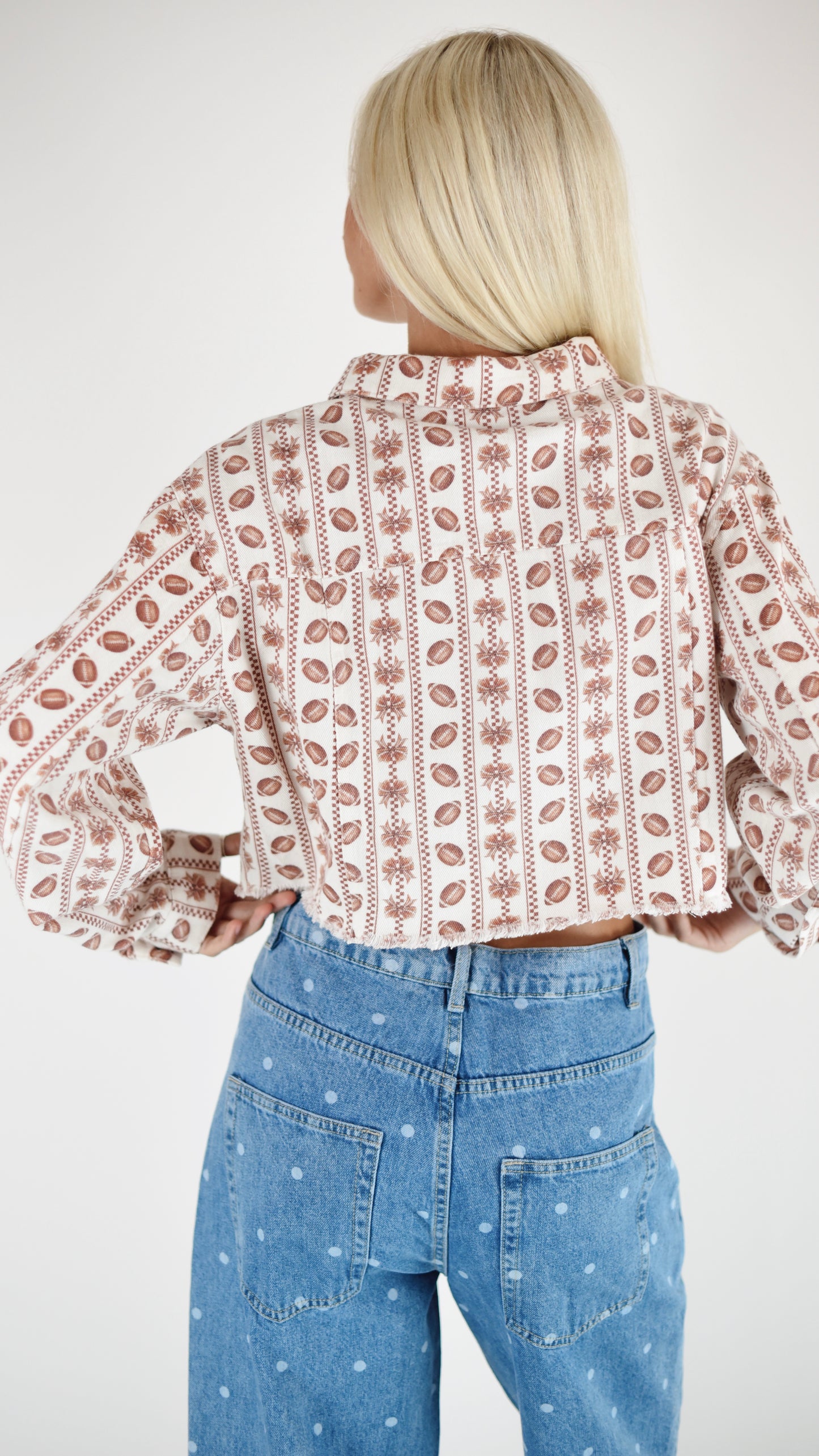 Sydney Football Bow Cropped Jacket