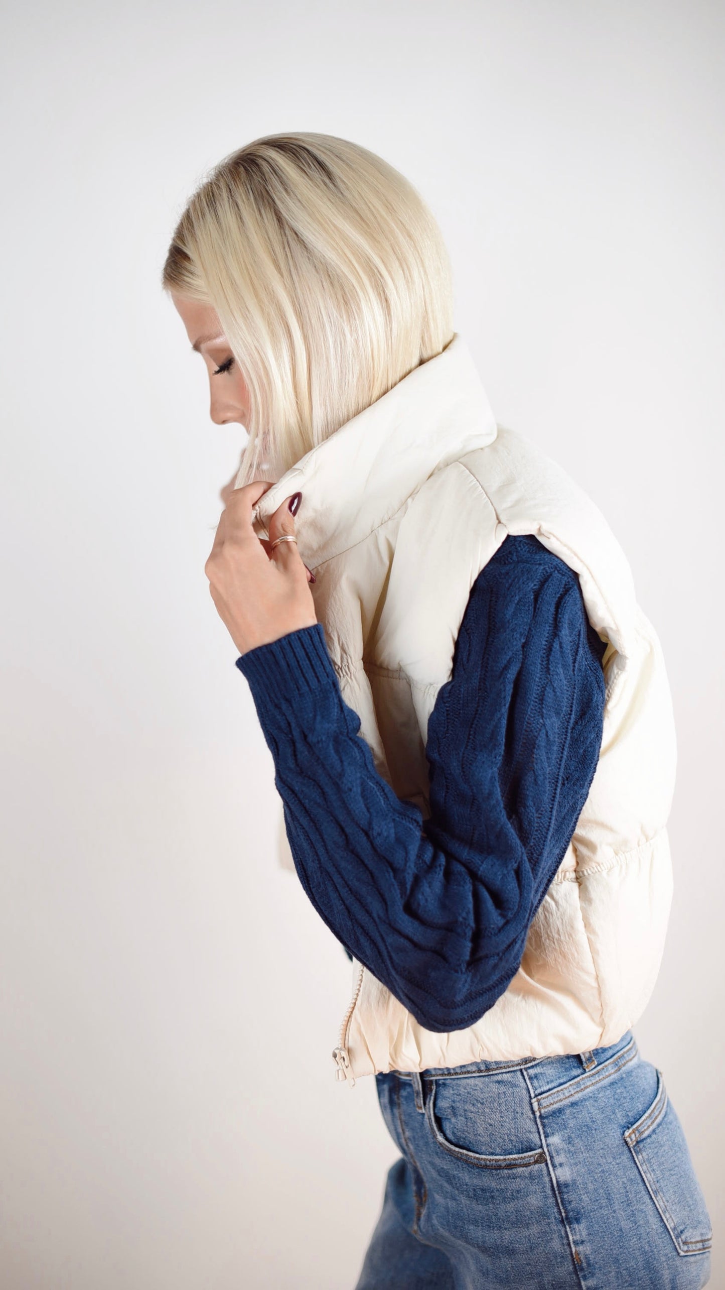 Alice Ivory Vest