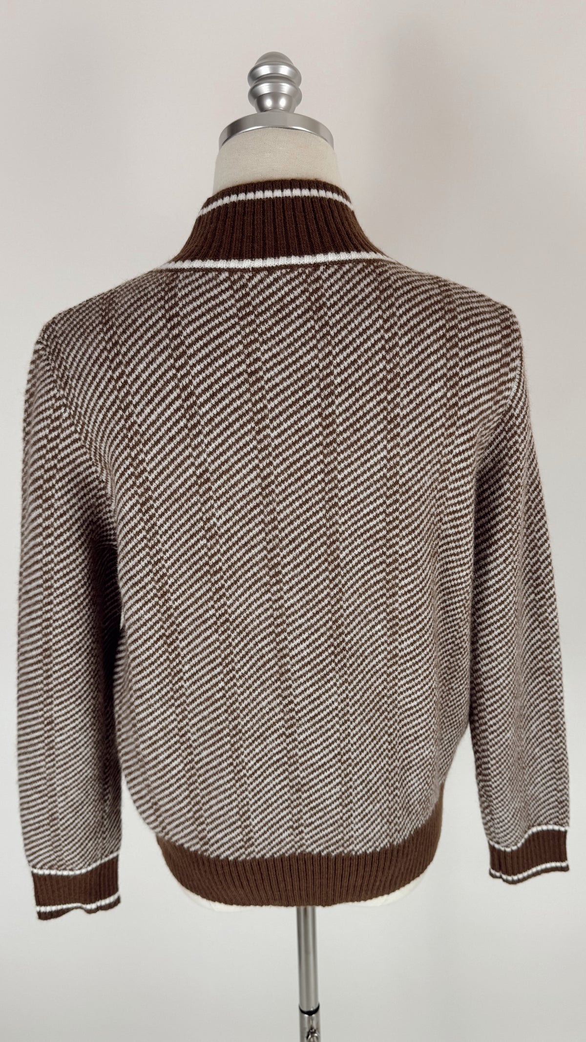 Lia Chocolate Turtle Neck Sweater