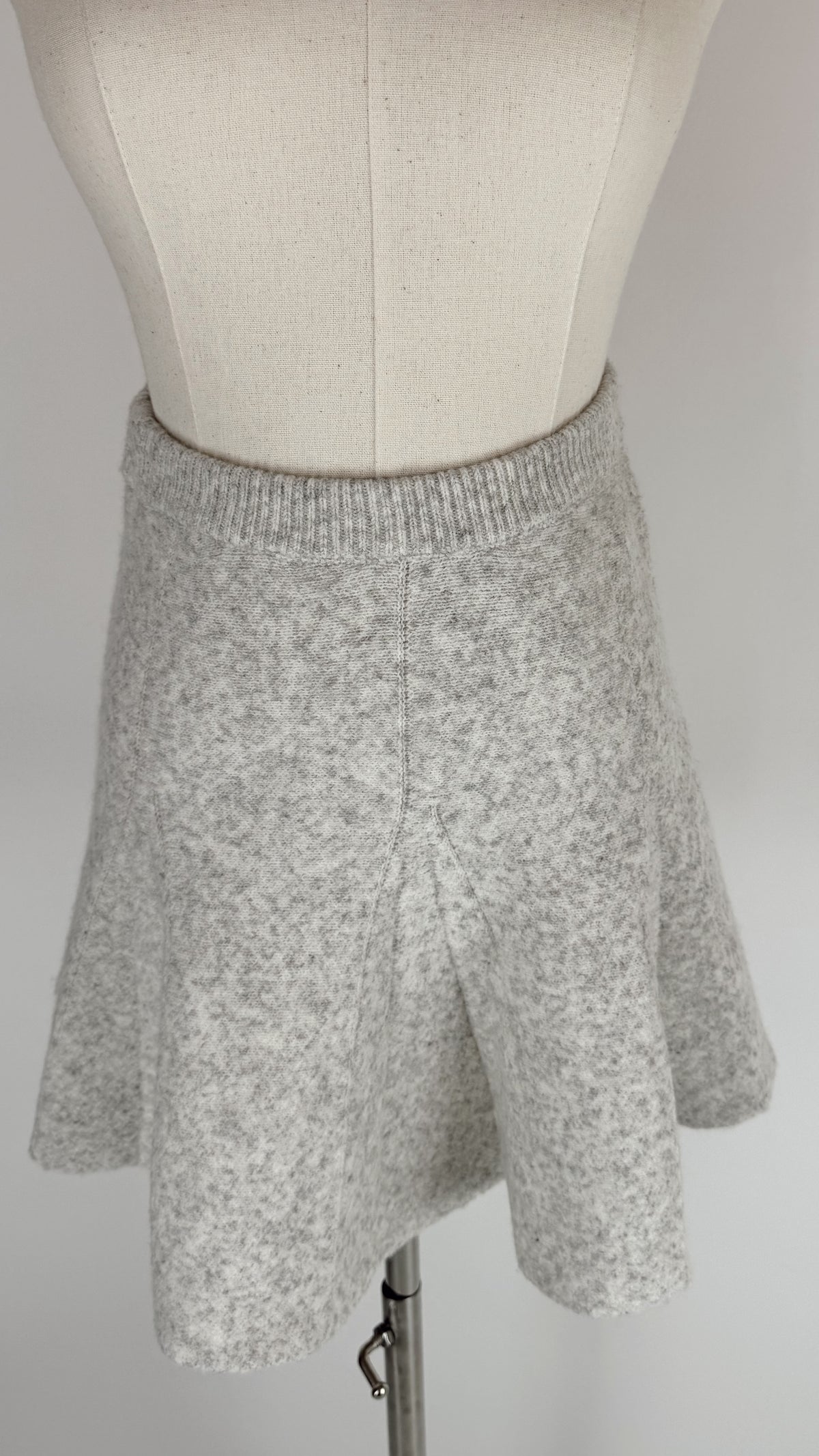 Olivia Oatmeal Knitted Sweater Skirt Set