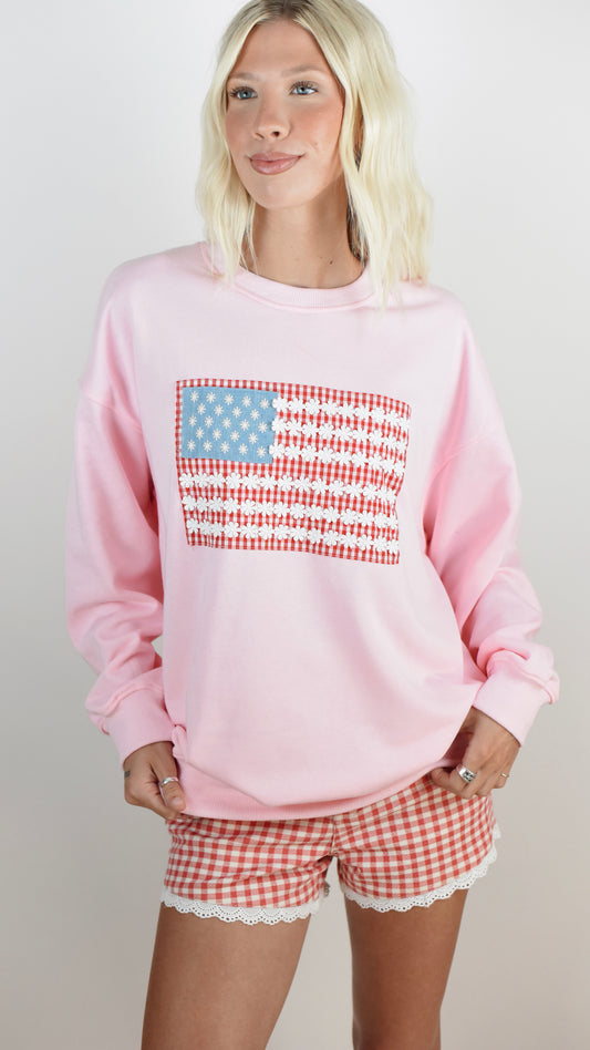 Betsy Flag Sweatshirt