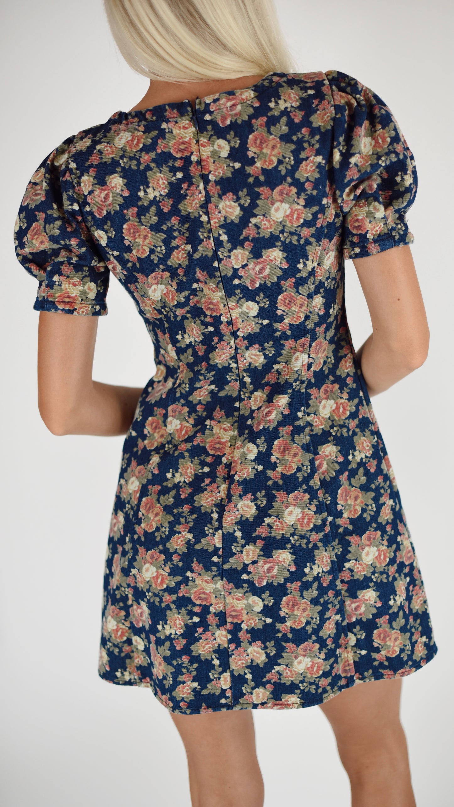 Margret Fall Floral Dress