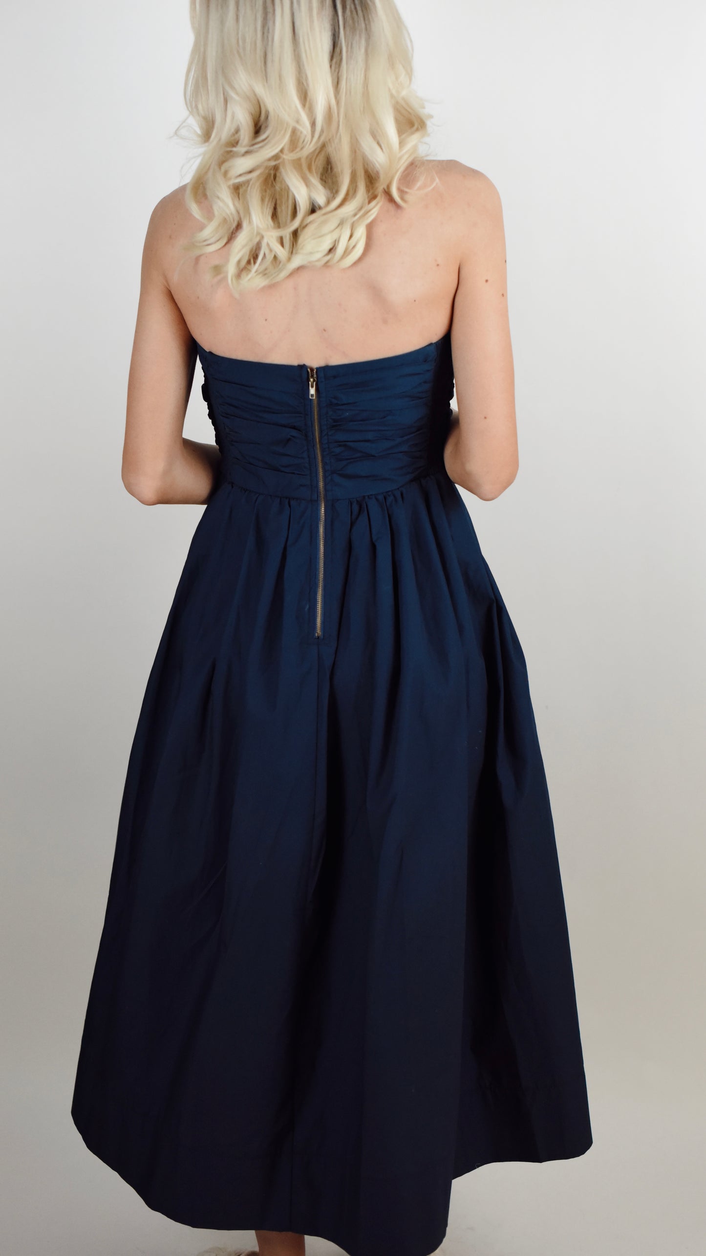Martha Navy Dress