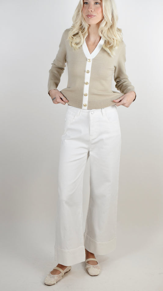 Mavis White Pant