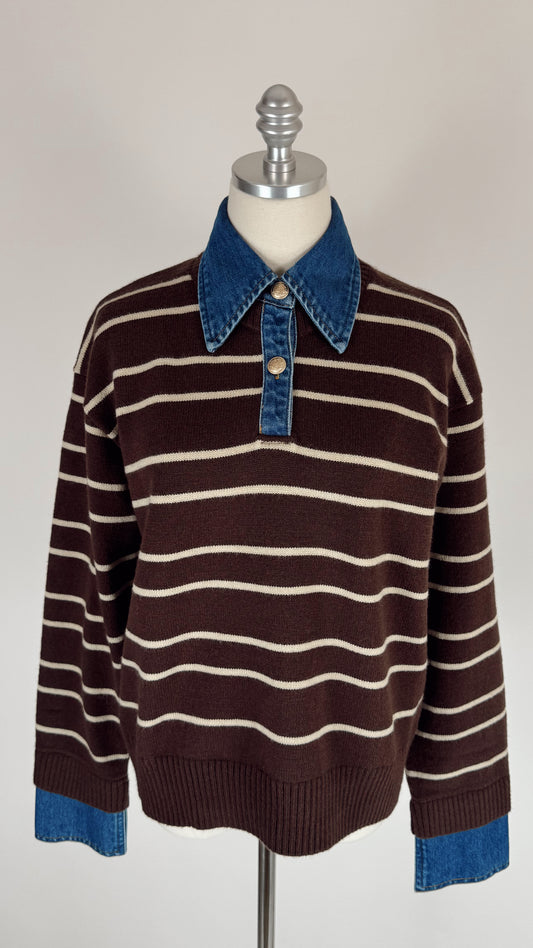 Montgomery Chocolate Layered Sweater