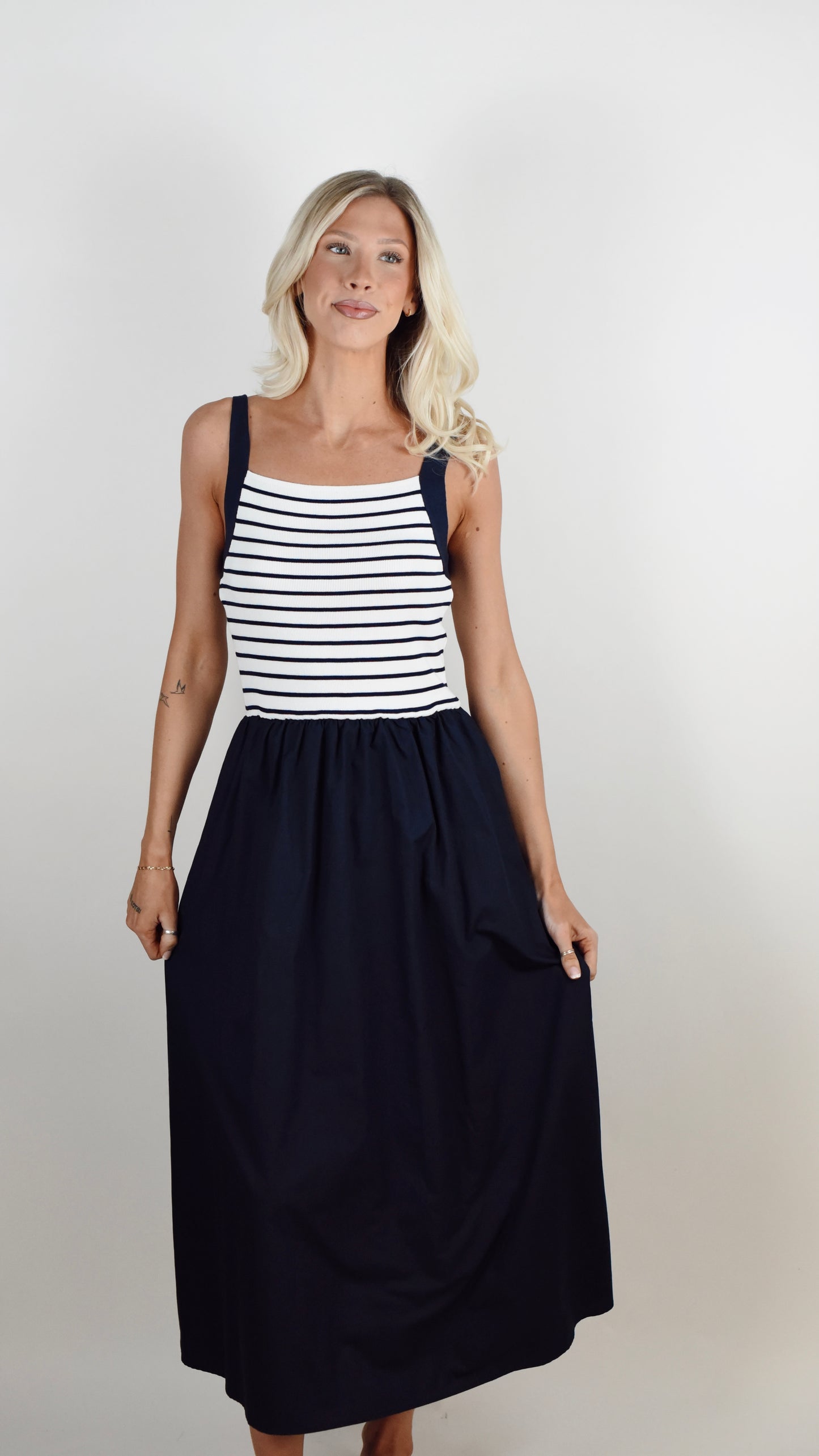 Colette Navy Dress
