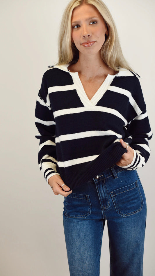 Lily Striped Sweater