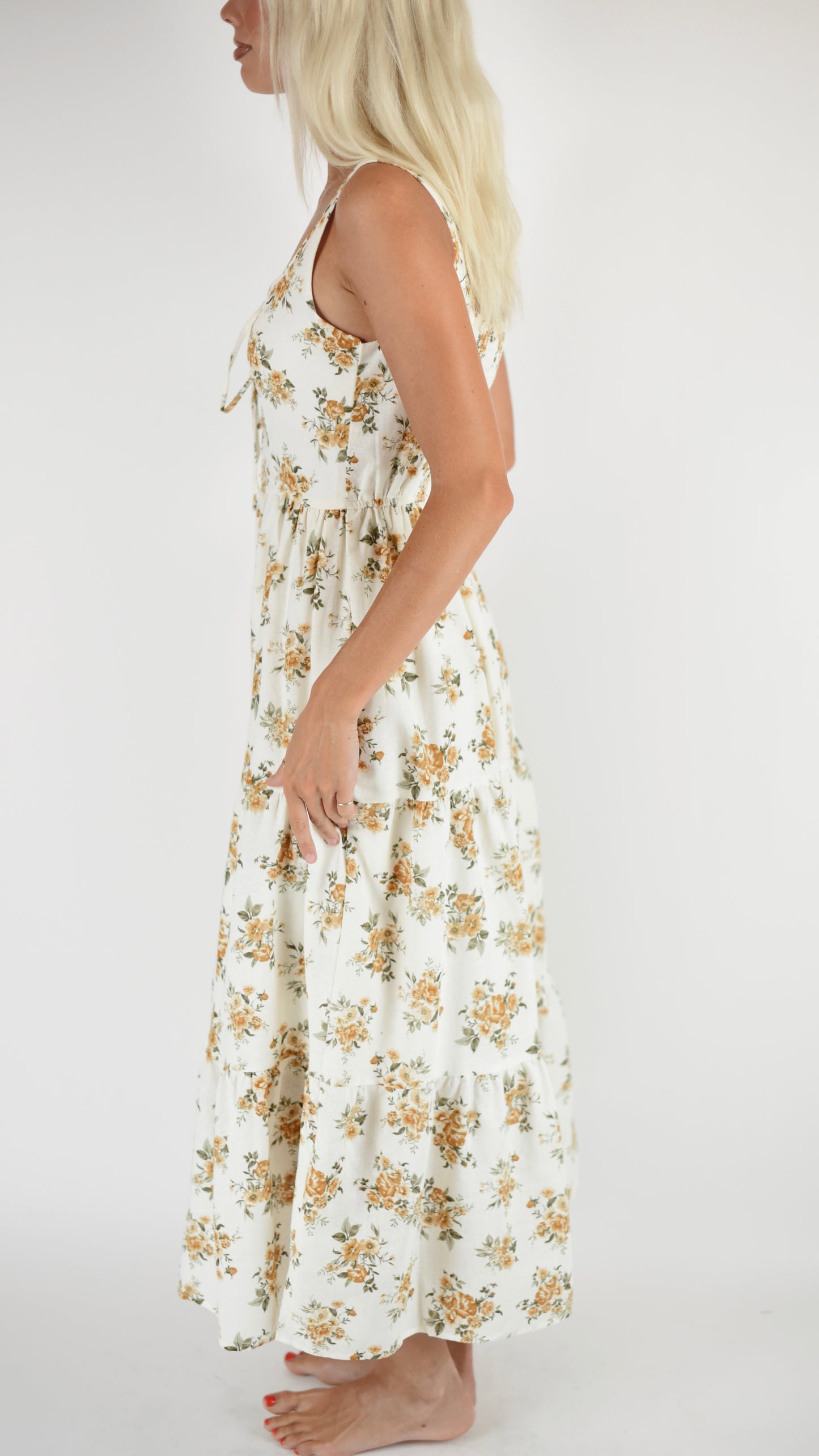 Mable Ivory Floral Dress