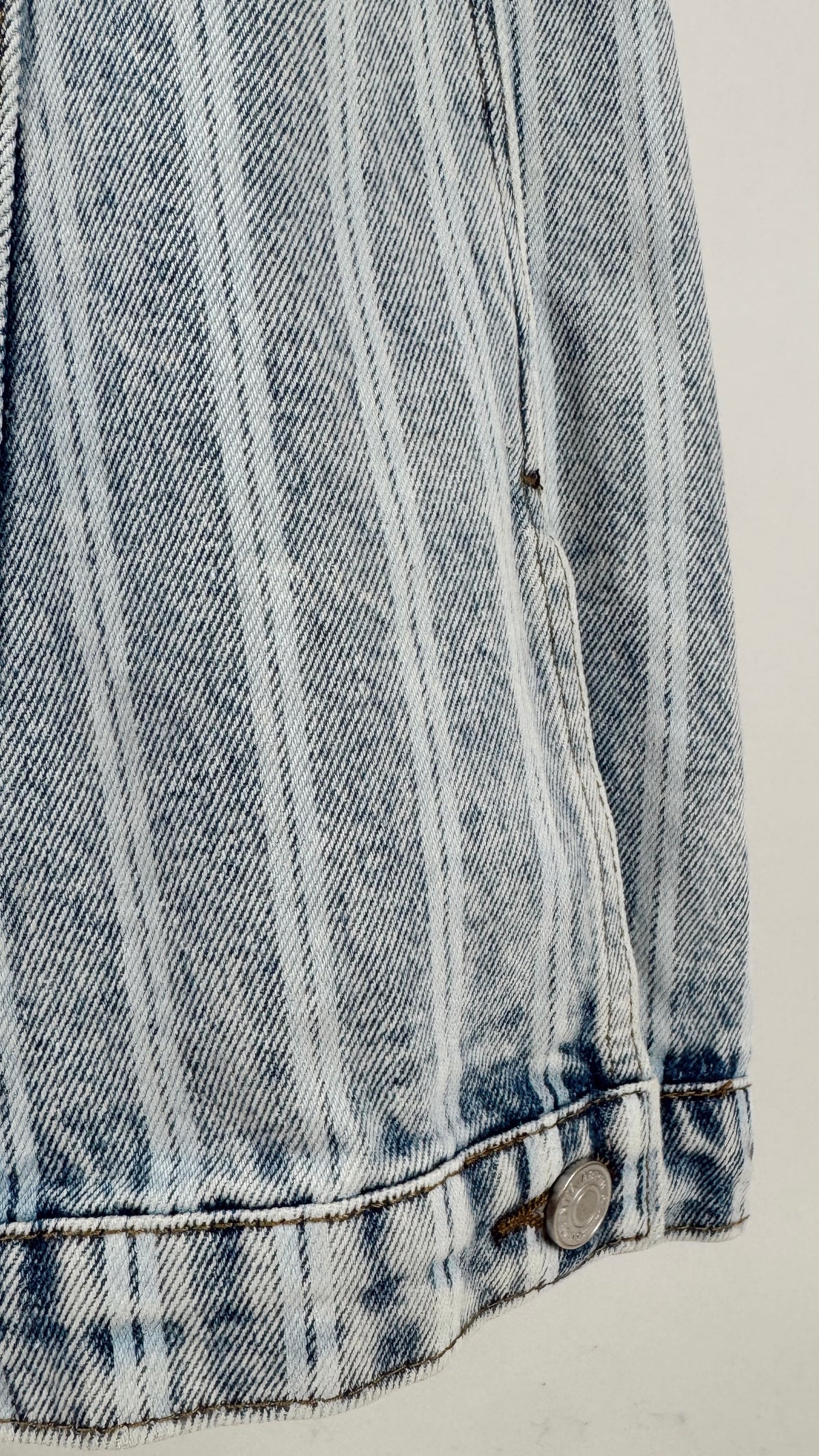 Brittany Striped Barrel Jean