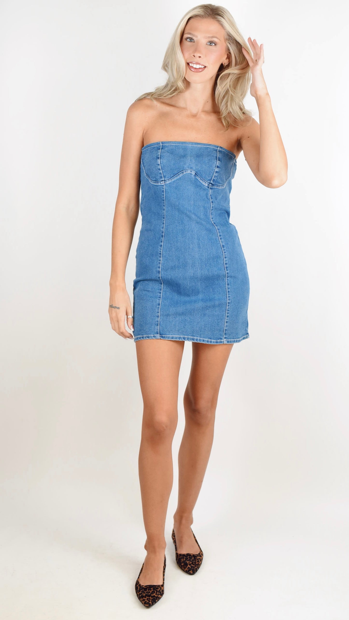 Jilly Denim Dress