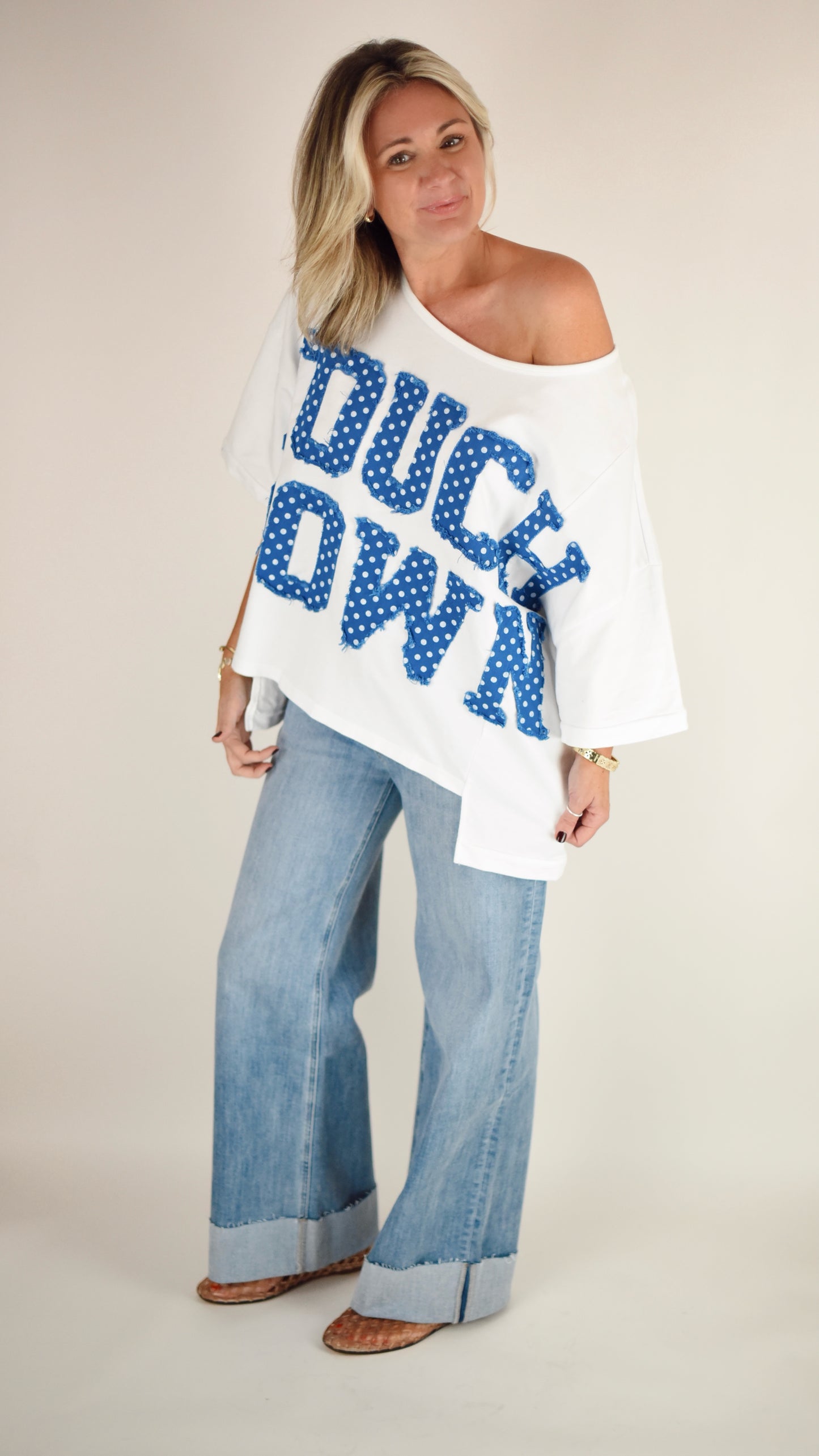 Touch Down Patches Cotton Top