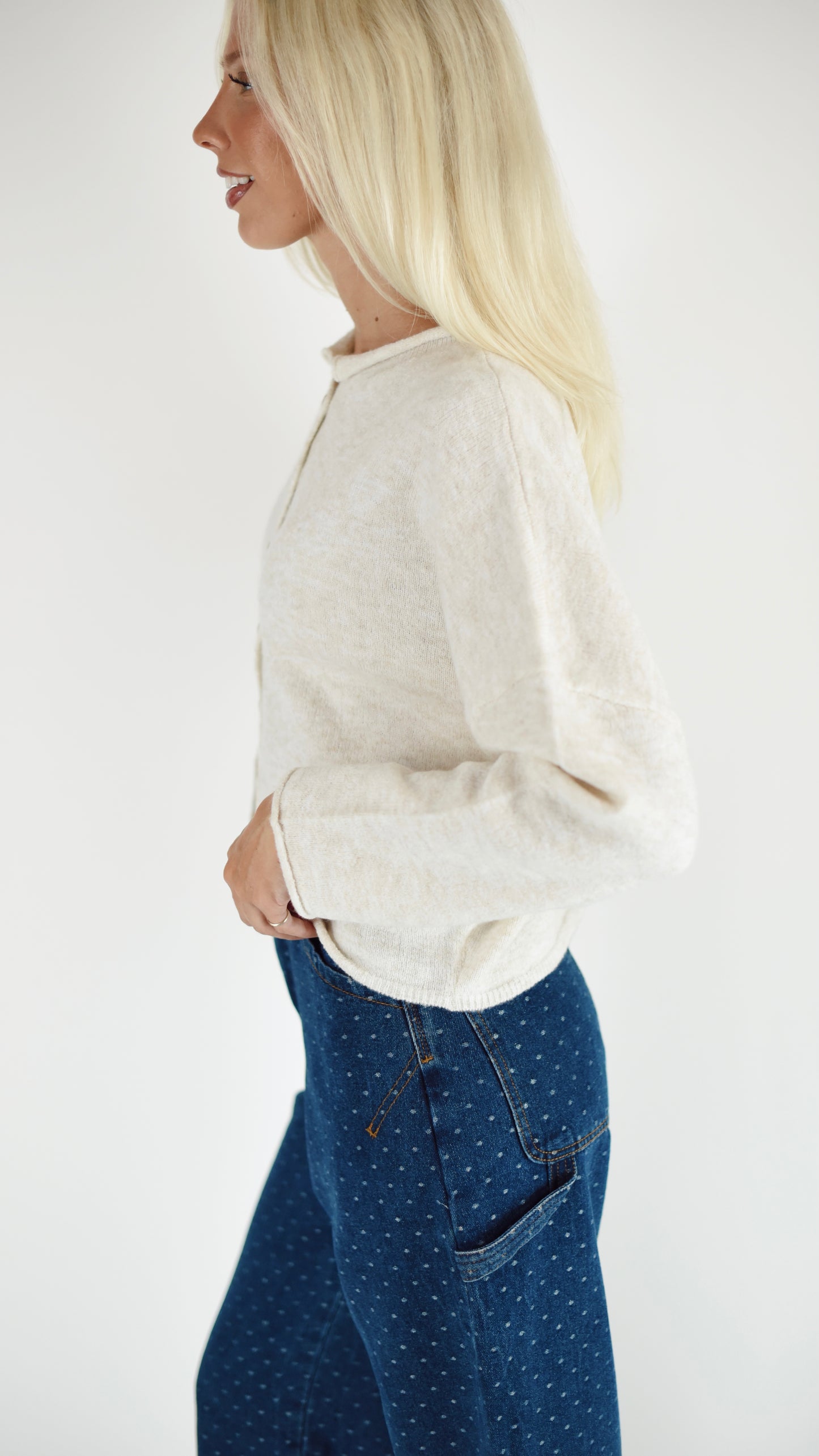 Florence Oatmeal Sweater