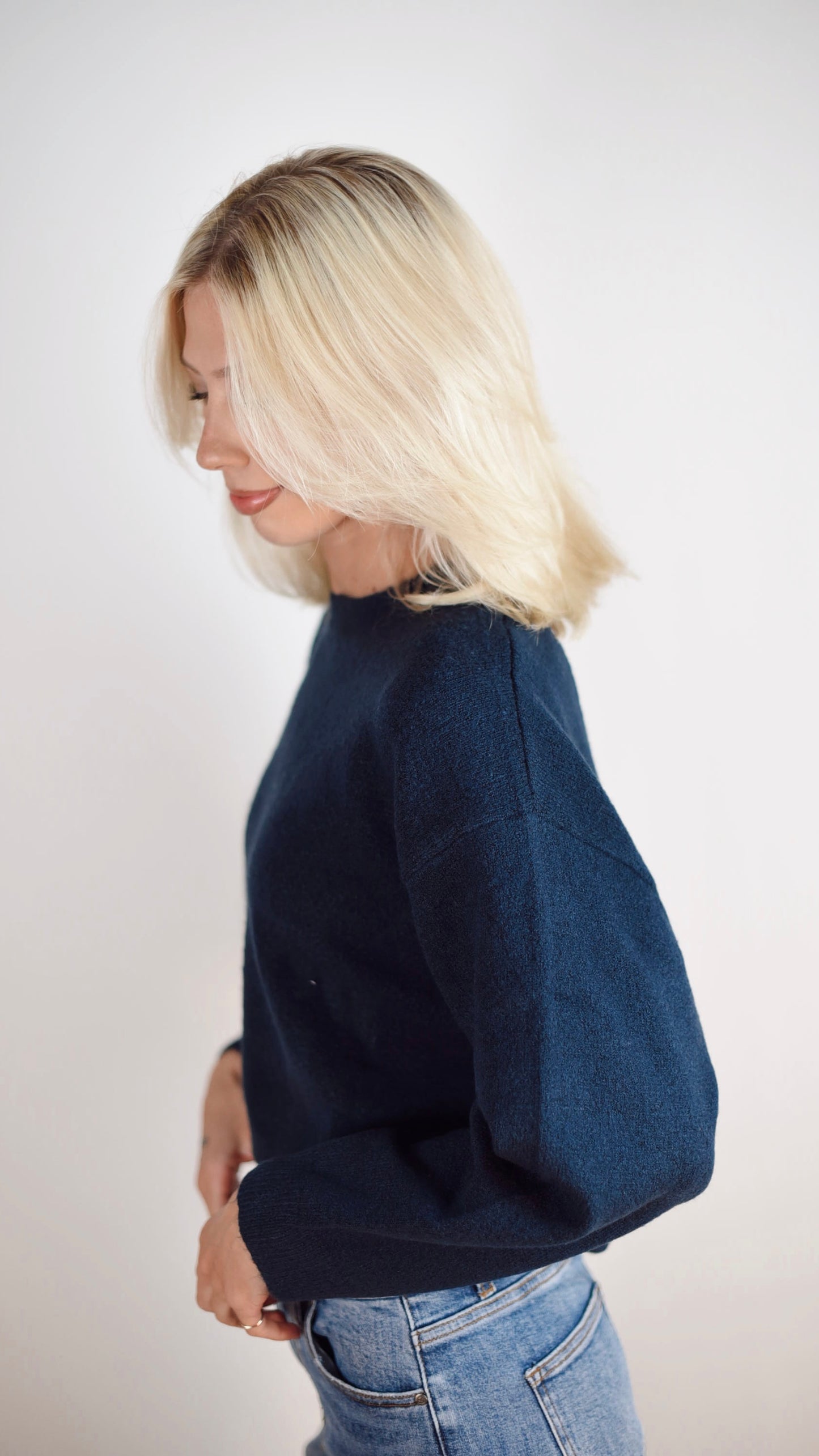 Margret Navy Sweater