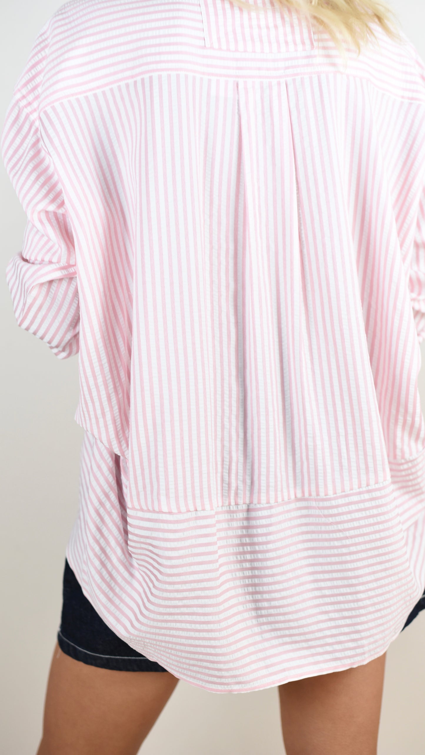 Anna Pink Button Down
