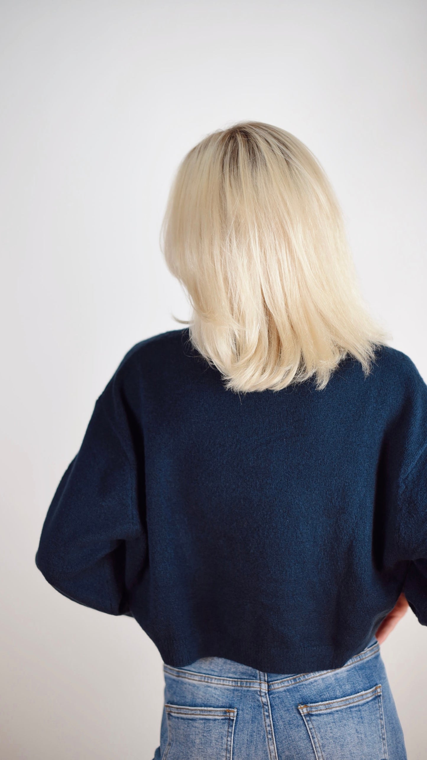 Margret Navy Sweater