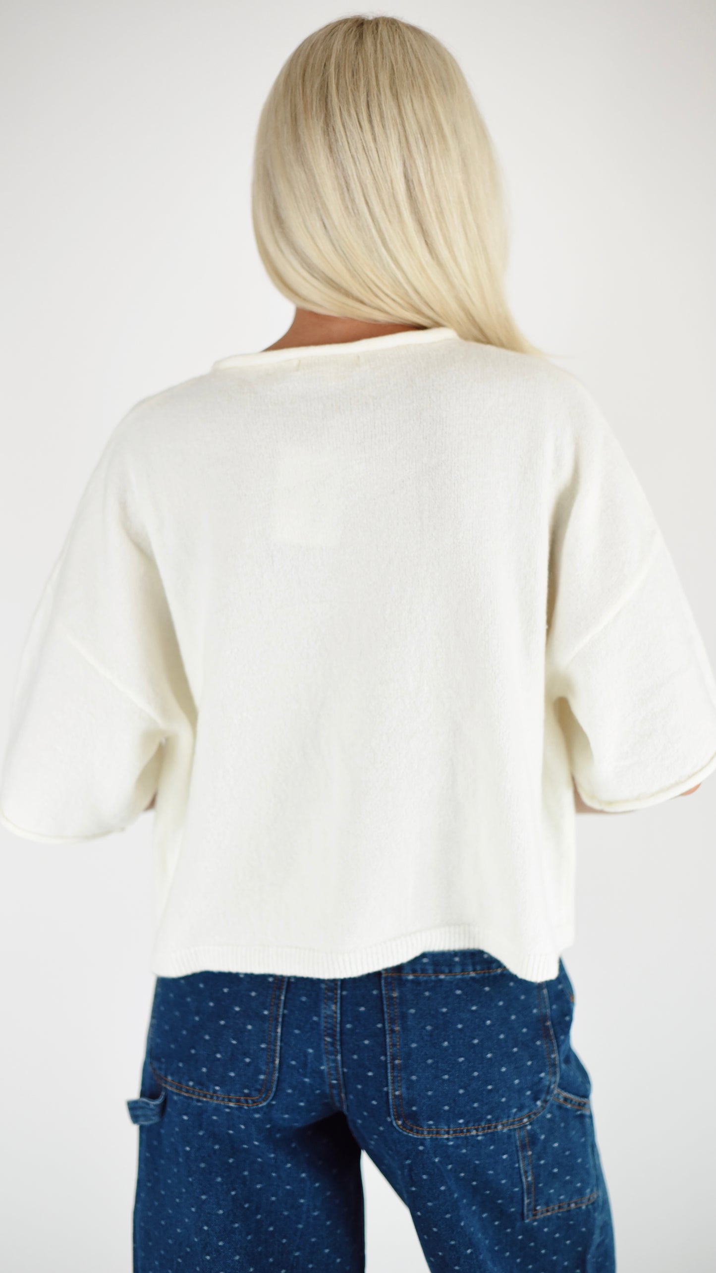 Clara Ivory Sweater