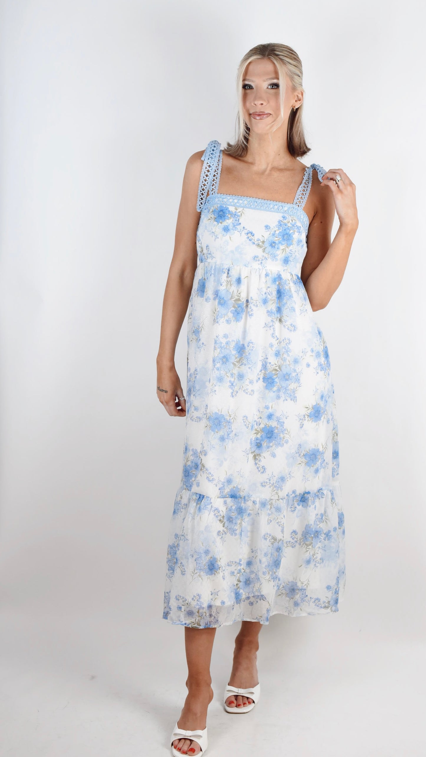 Frances Blue Maxi