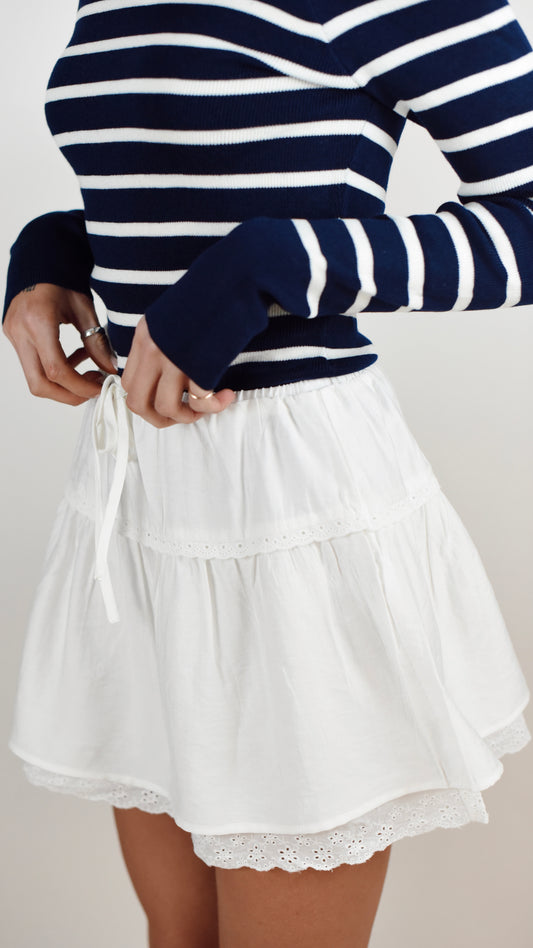 Kelly White Skirt