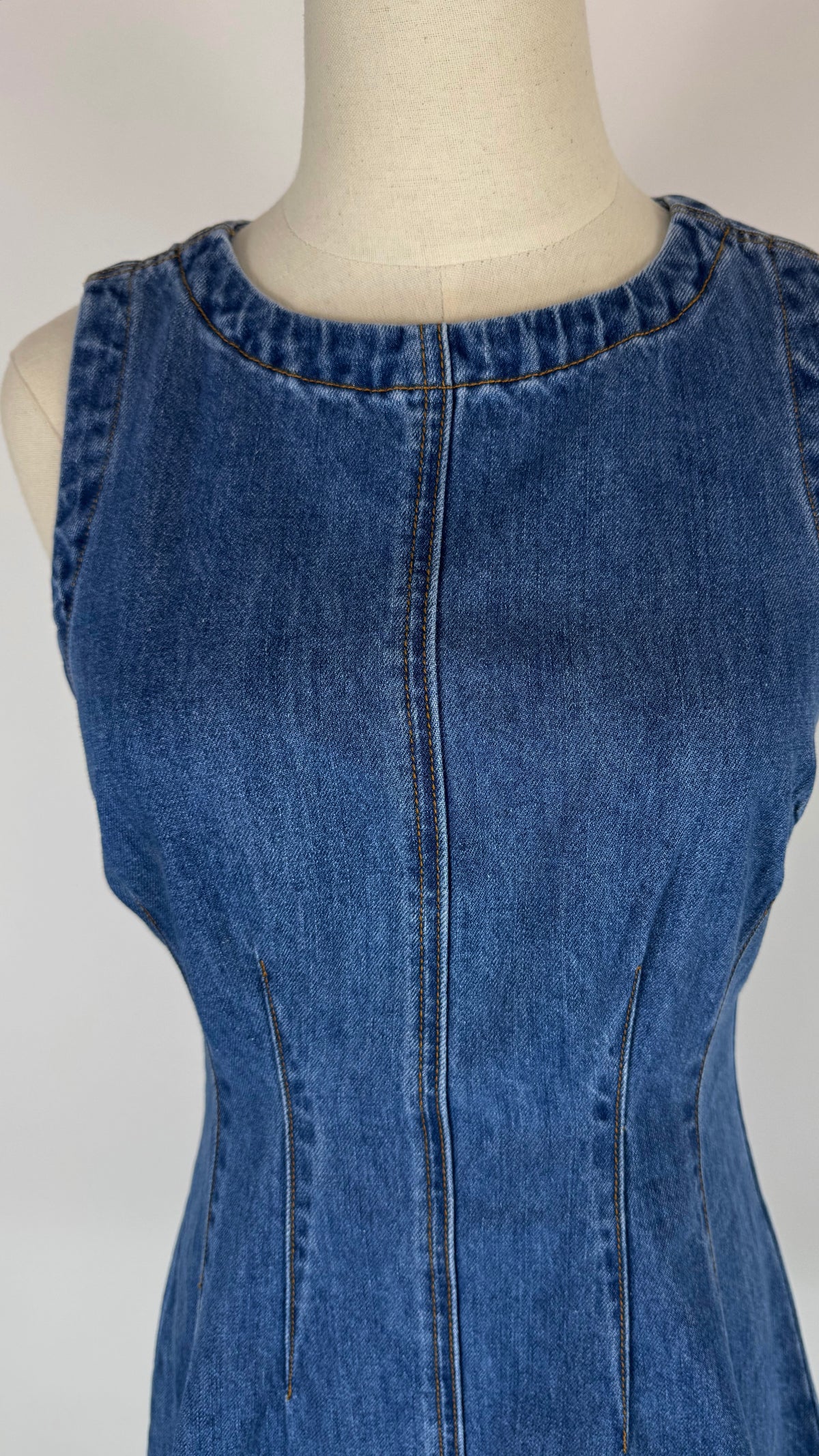 Lana Denim Mini Dress
