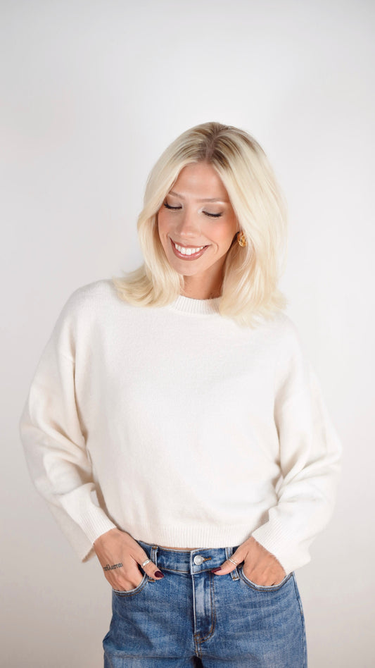 Margret Ivory Sweater
