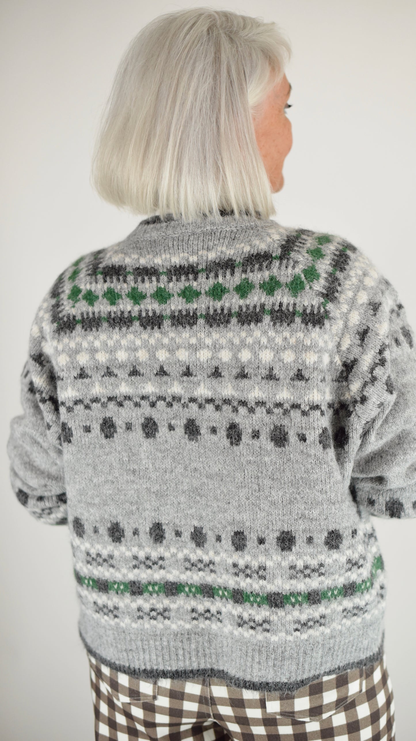 Victoria Fairisle Knit Cardigan