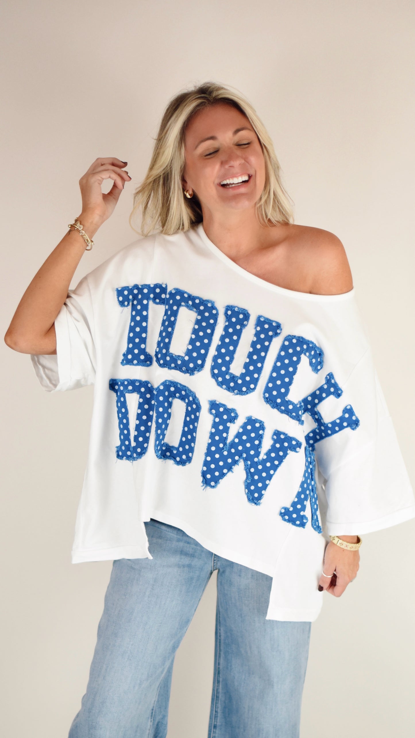 Touch Down Patches Cotton Top