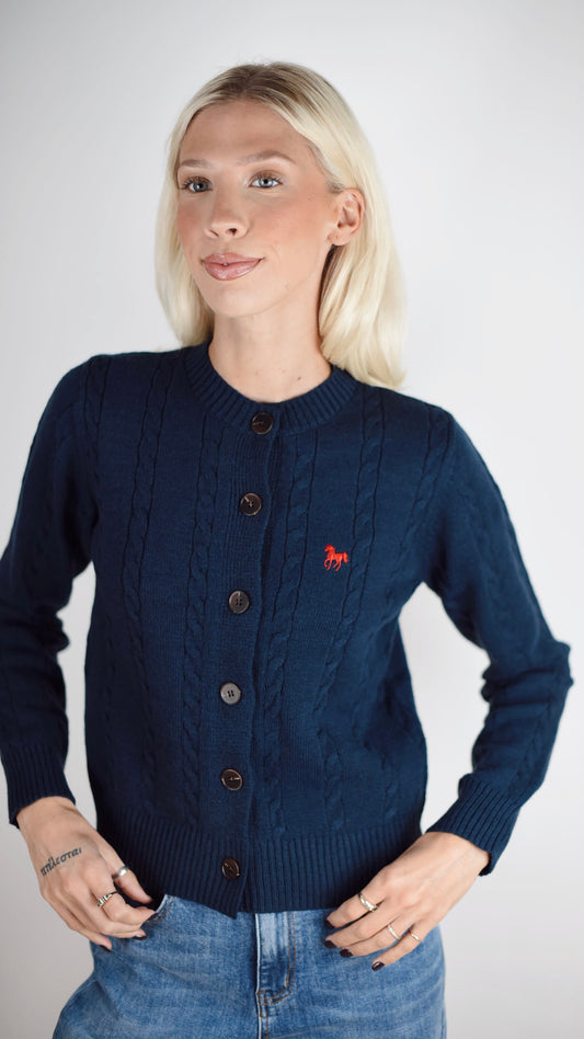 Ruth Navy Sweater