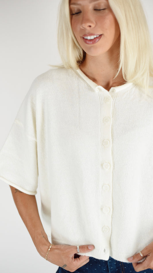 Clara Ivory Sweater