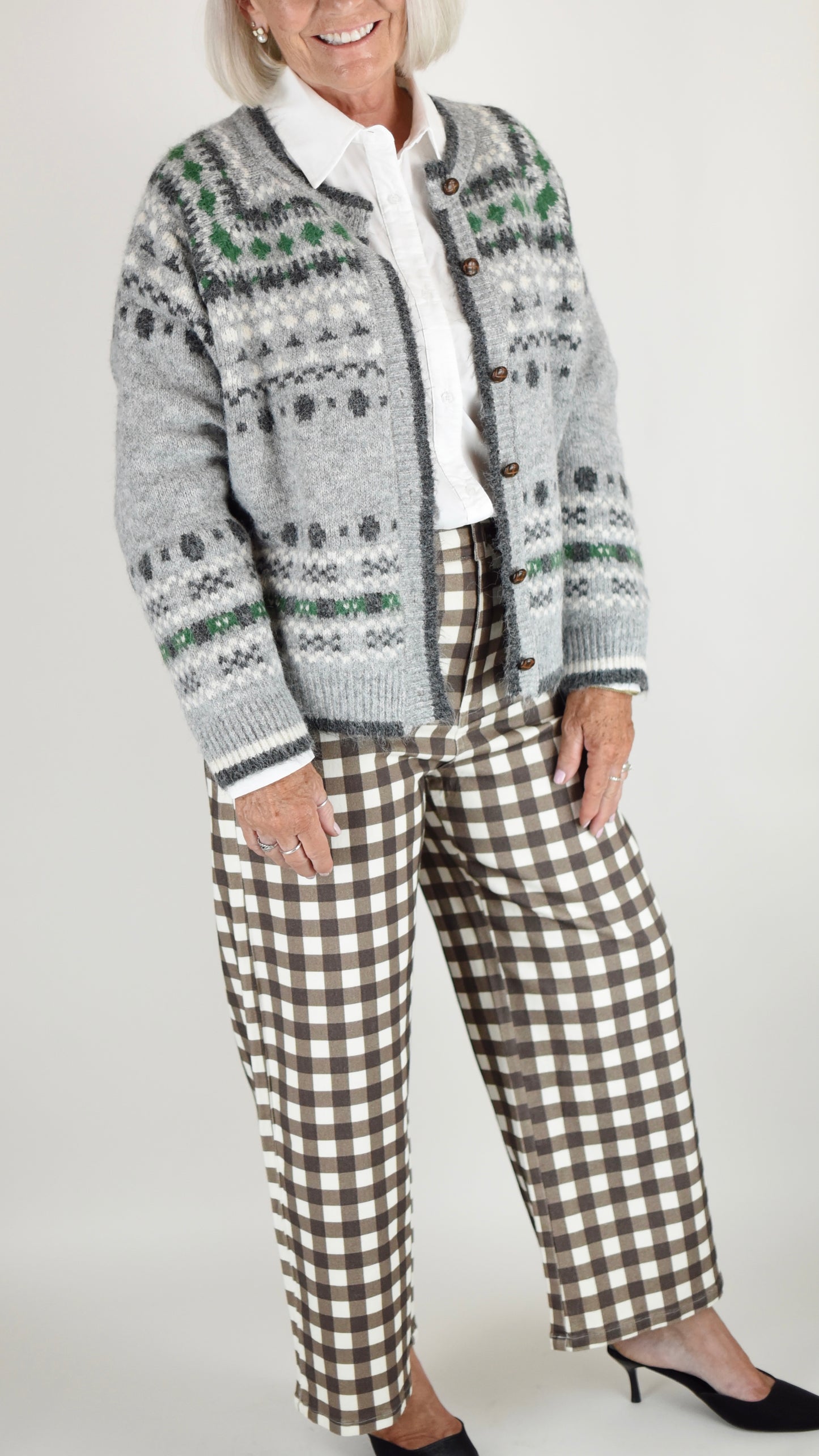 Victoria Fairisle Knit Cardigan