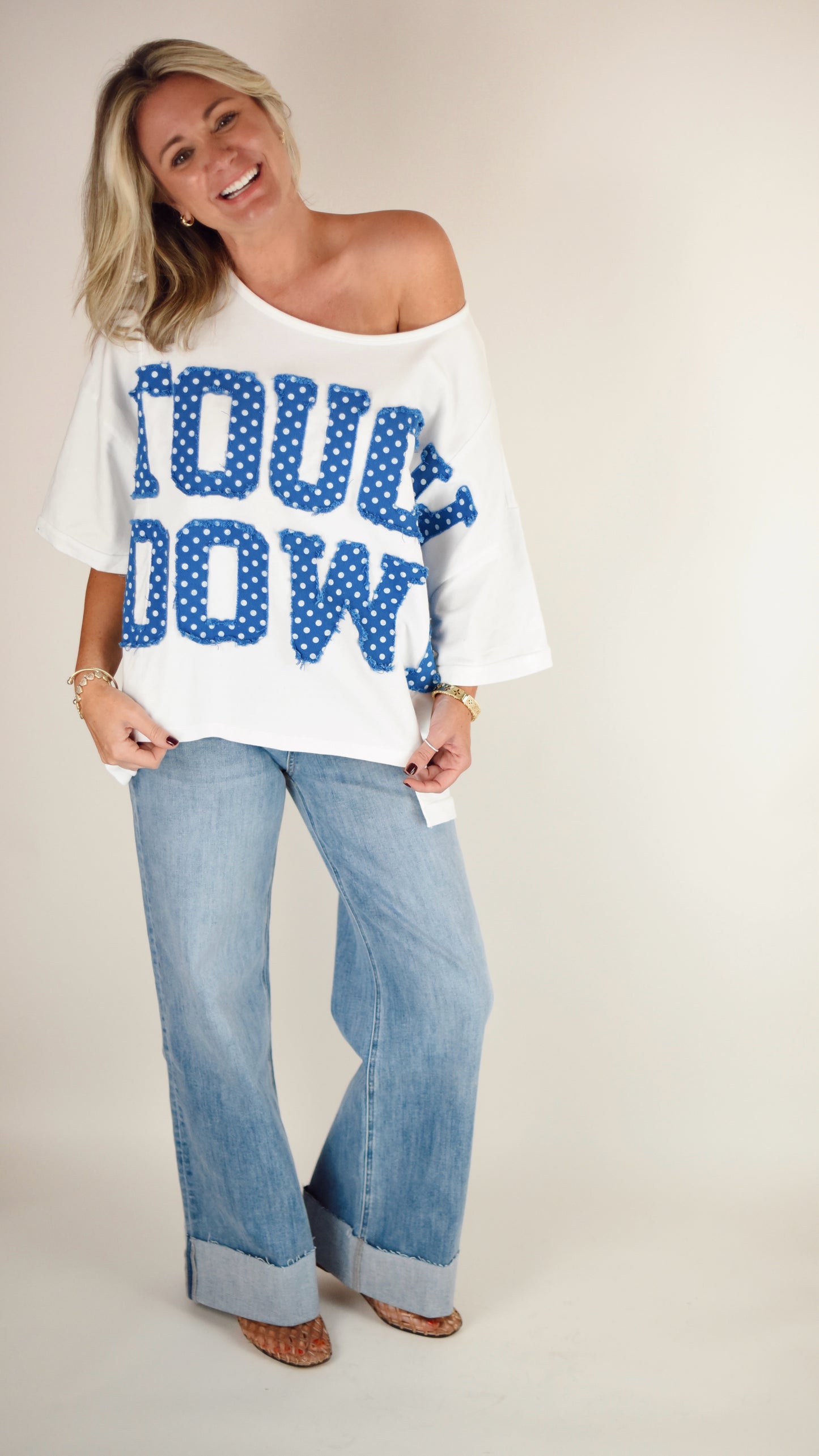 Touch Down Patches Cotton Top